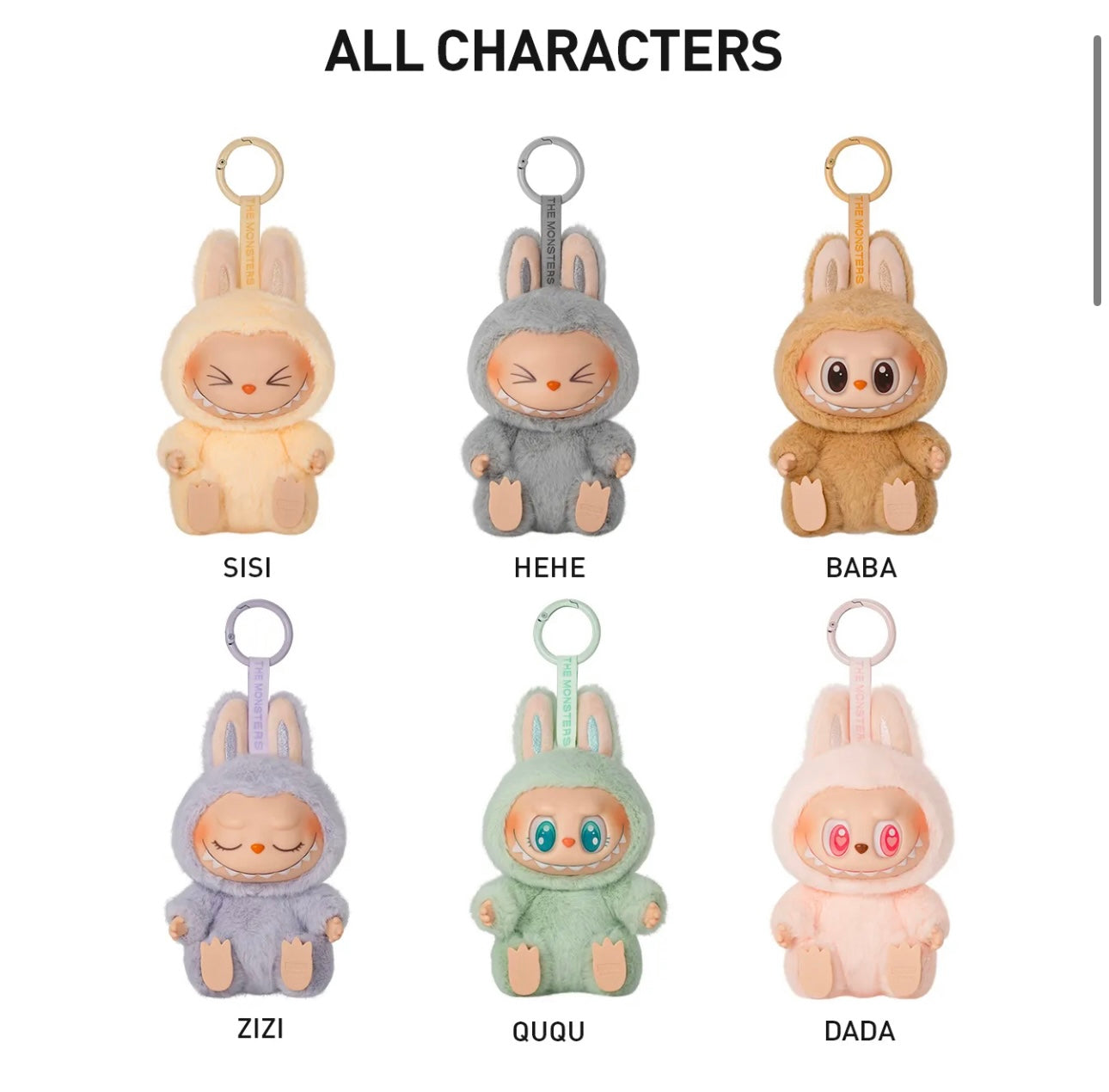 LABUBU THE MONSTERS - Exciting Macaron Vinyl Plush Blind Box