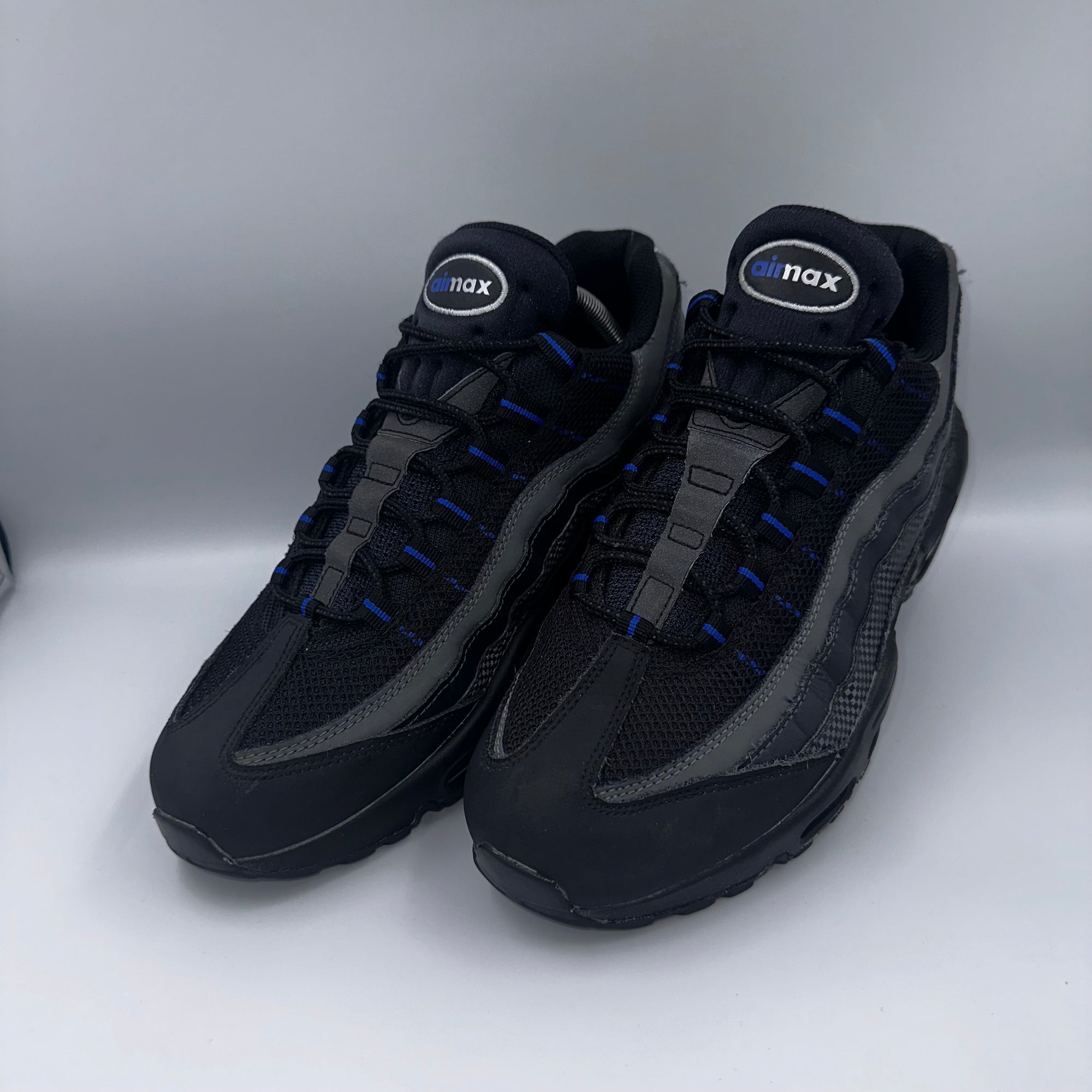 Nike Air Max 95 Black / Royal Blue UK 9