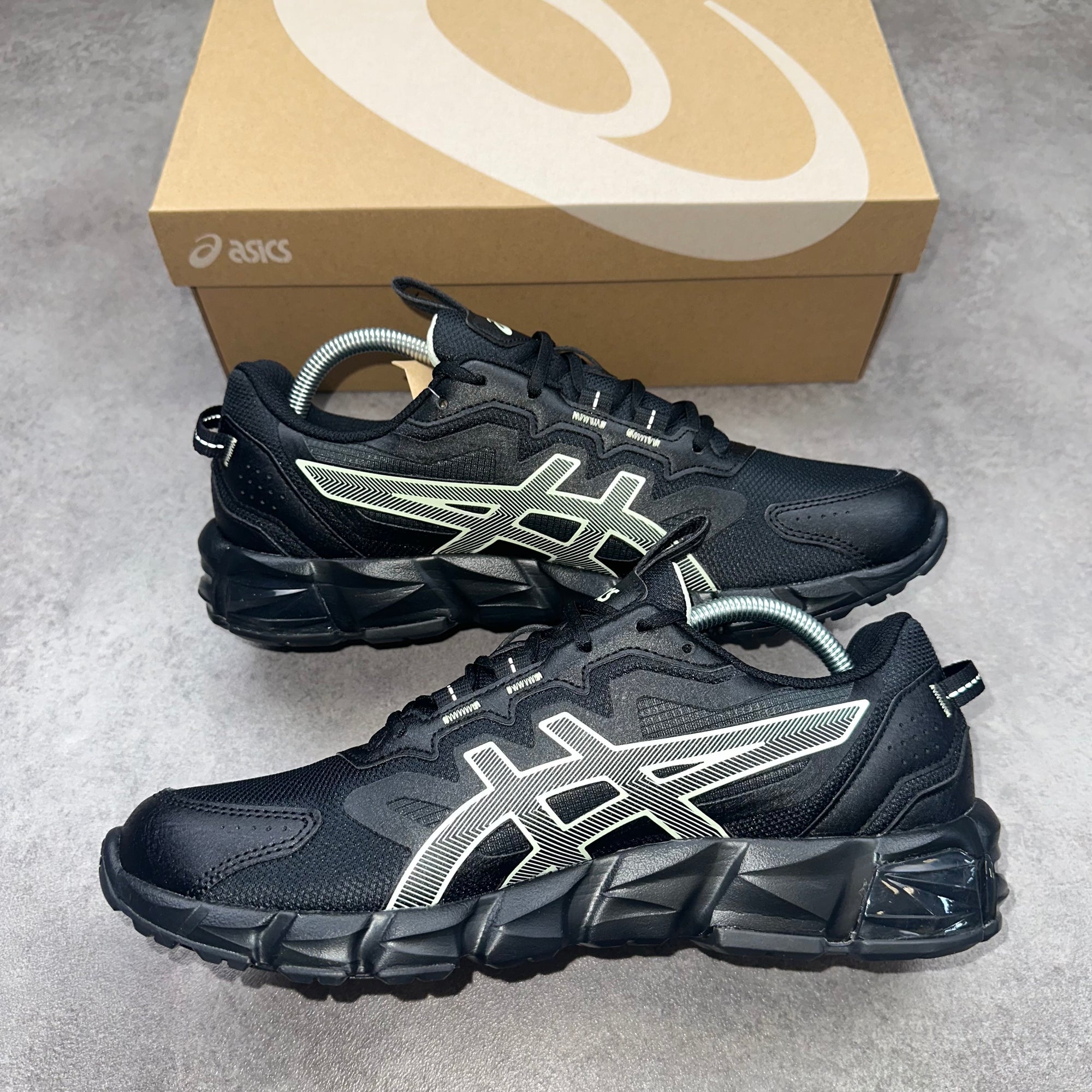 ASICS Gel Quantum 90 Black / Whisper Green