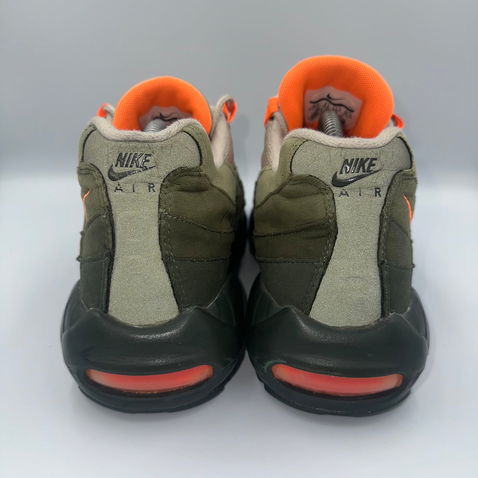 Nike Air Max 95 Neutral Olive / Total Orange UK 9.5