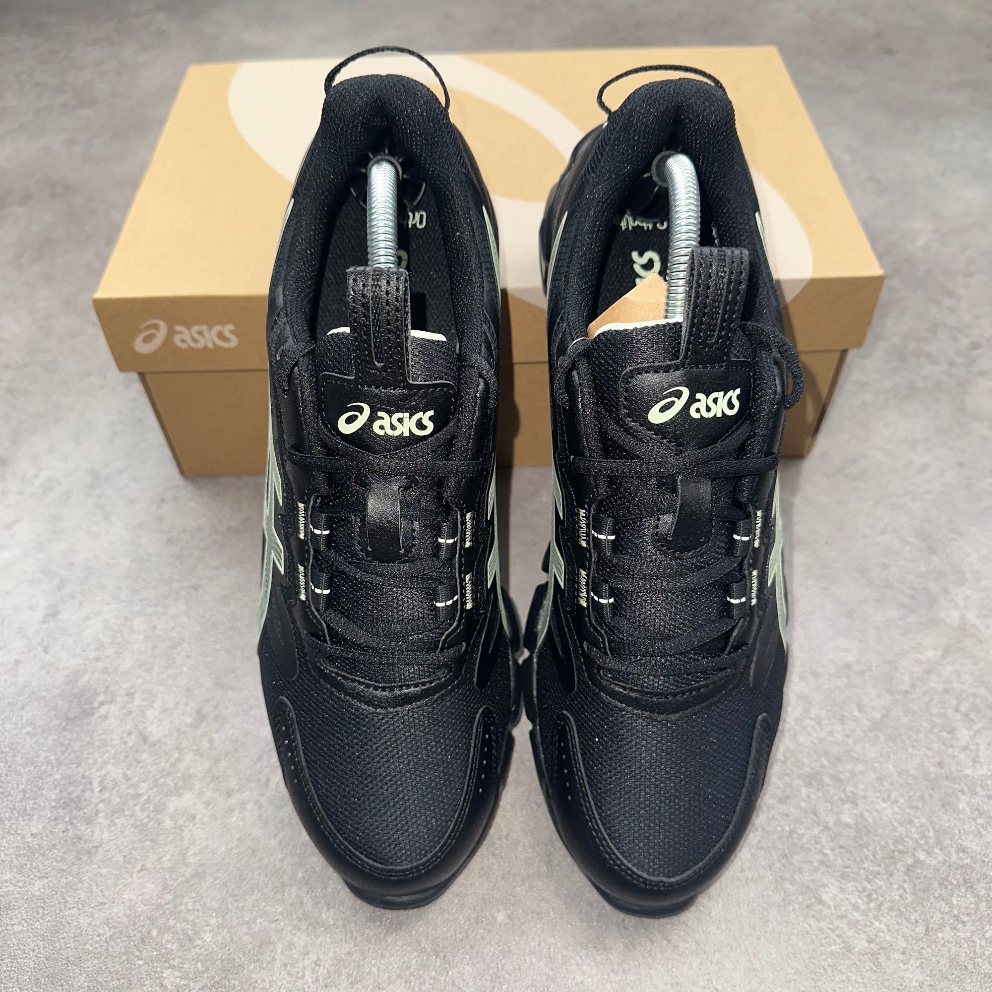 ASICS Gel Quantum 90 Black / Whisper Green