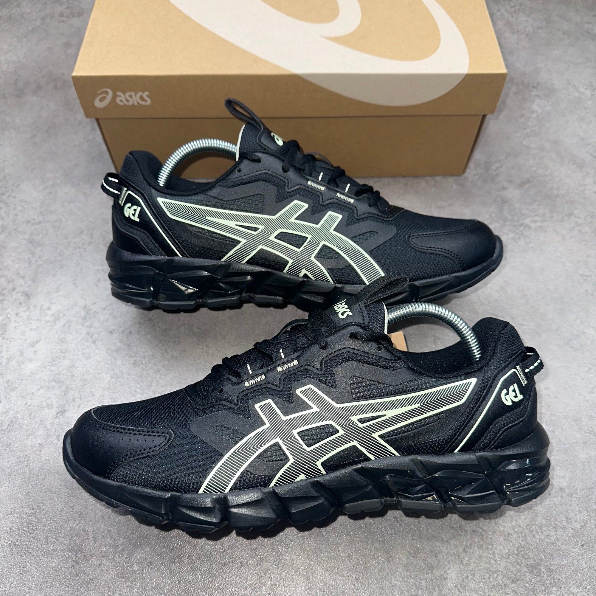 ASICS Gel Quantum 90 Black / Whisper Green