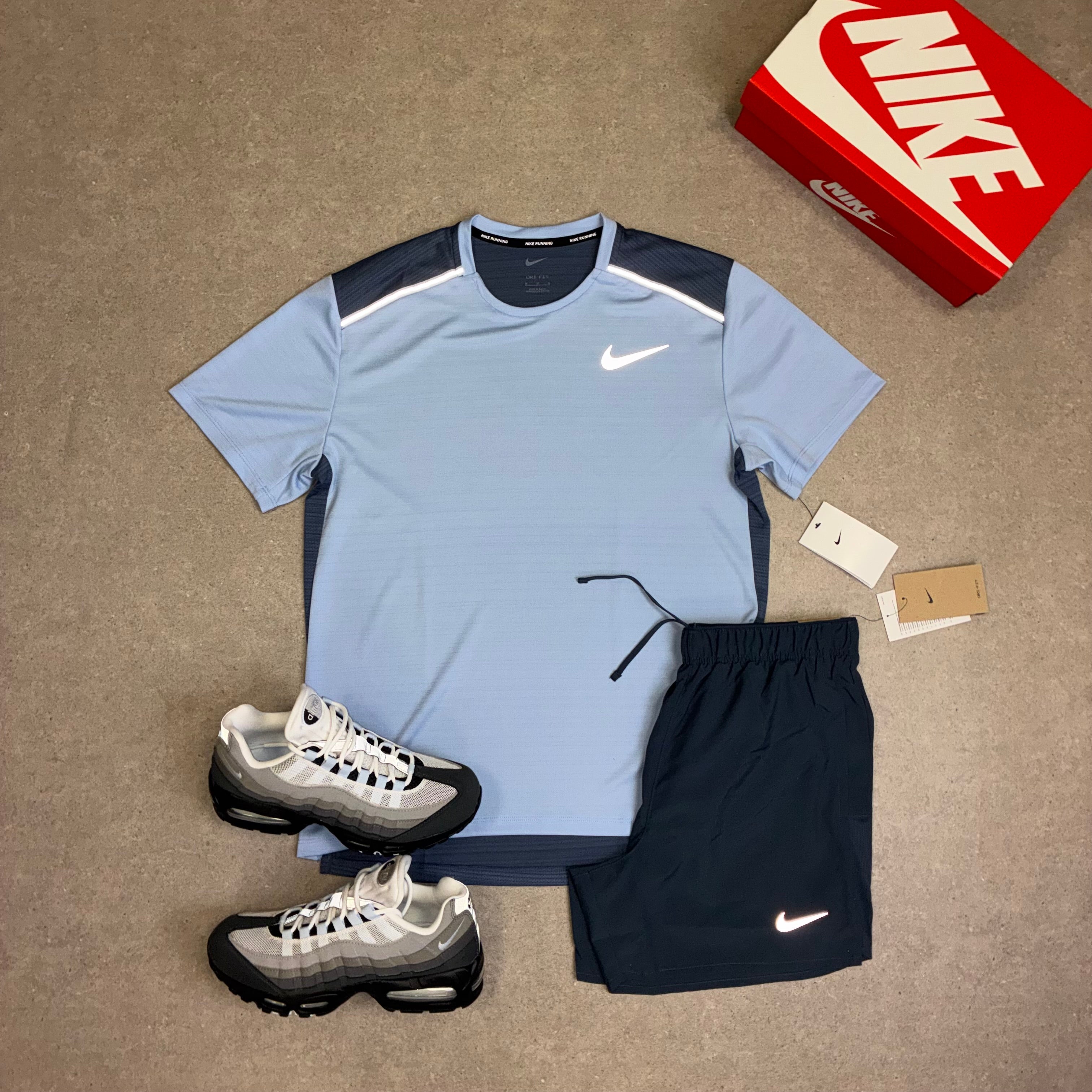 Nike Miler Set Cobalt Bliss / Diffused Blue