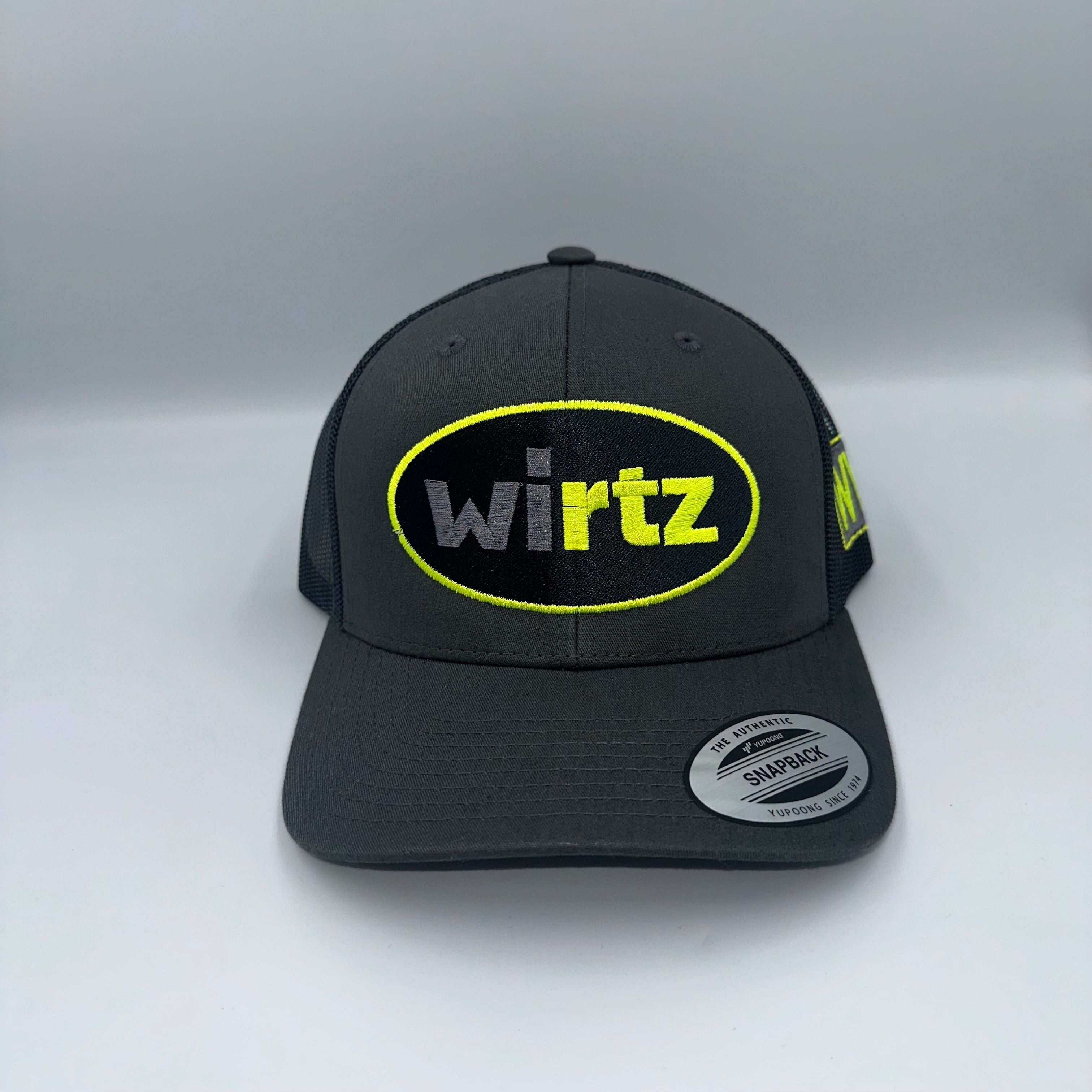 WirtzMax Cap - Grey front view