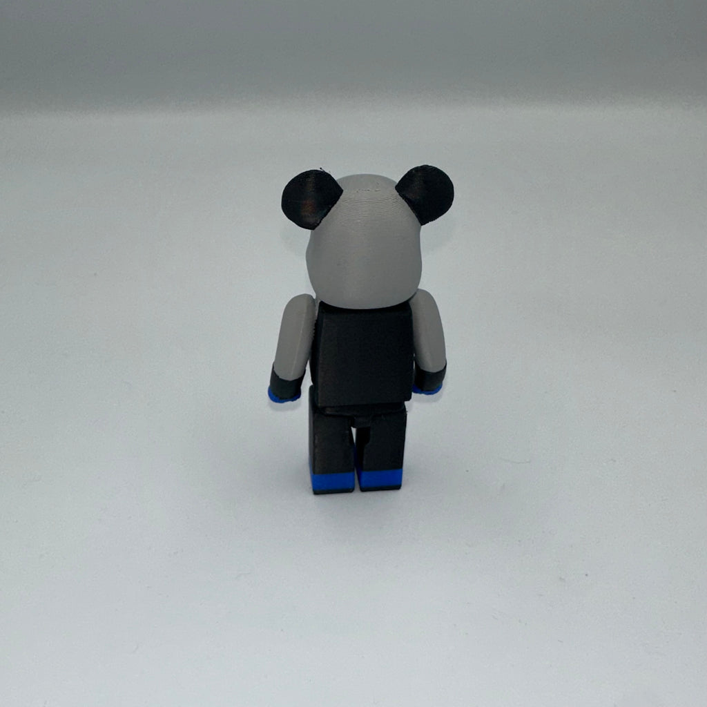 3D PRINTED AIRMAX 95 INSPIRED BEARBRICK - SPARK BLUE