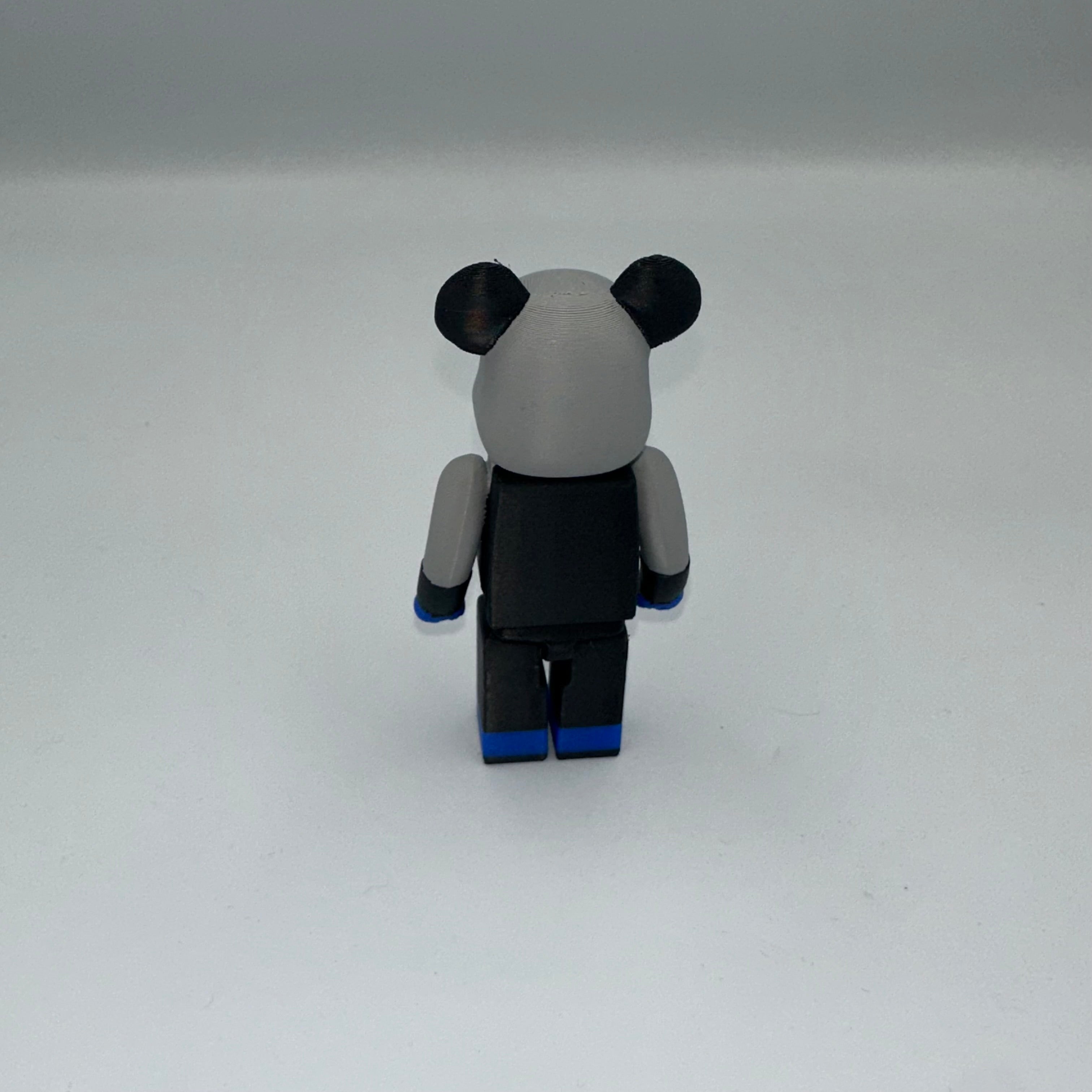 3D PRINTED AIRMAX 95 INSPIRED BEARBRICK - SPARK BLUE