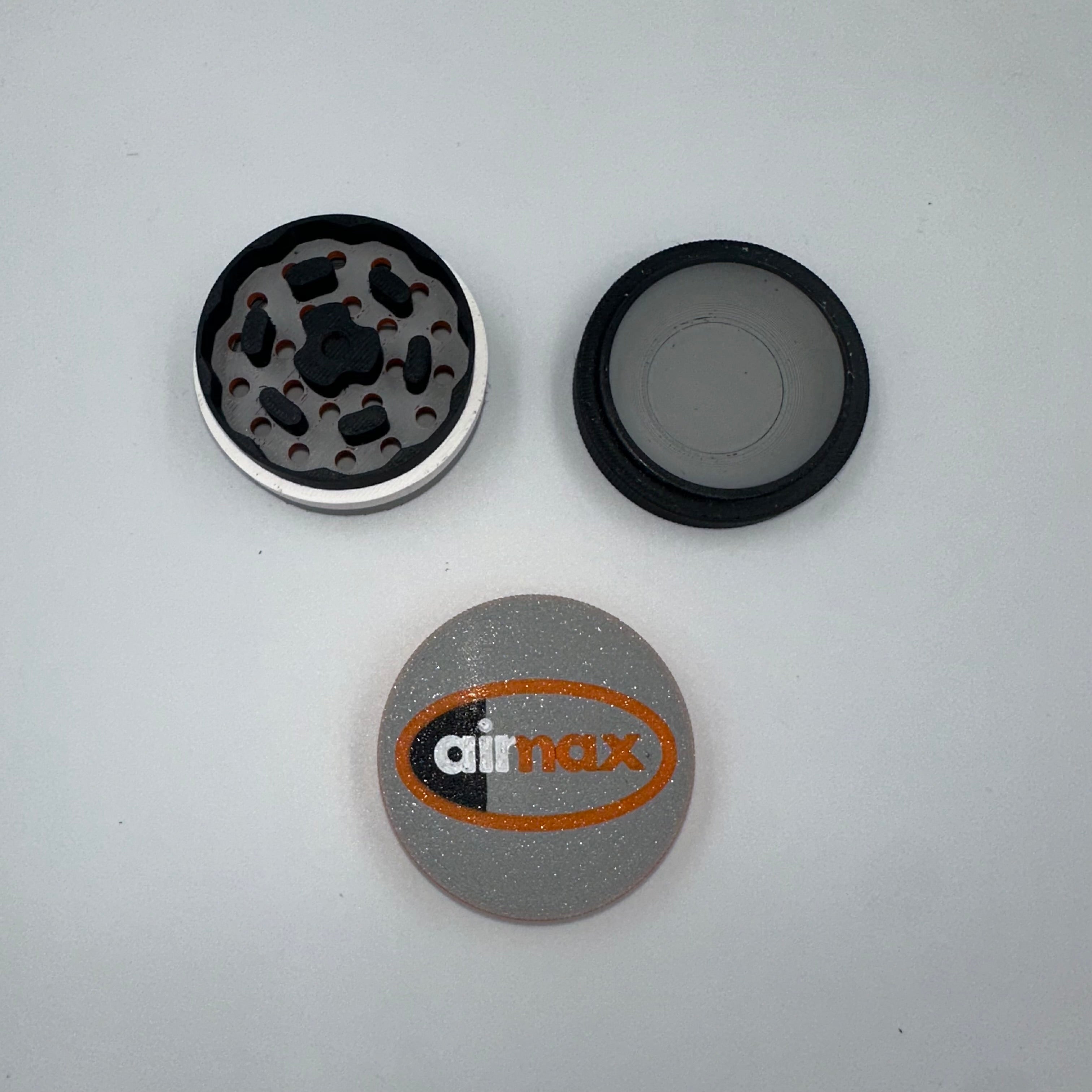 3D PRINTED AIRMAX INSPIRED HERB GRINDER - MANDARIN