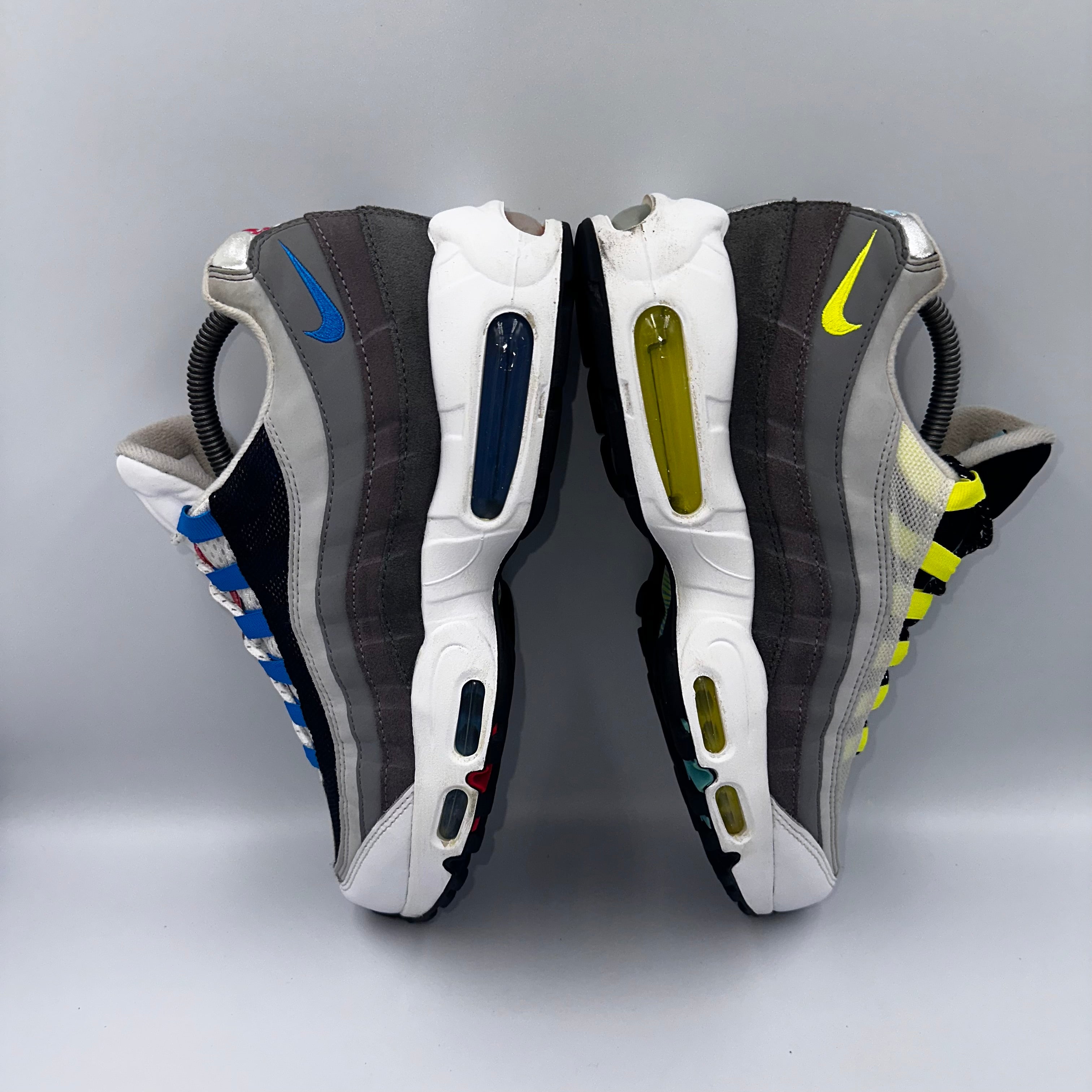 Nike Air Max 95 Greedy 2.0 UK 7 three-quarter front angle