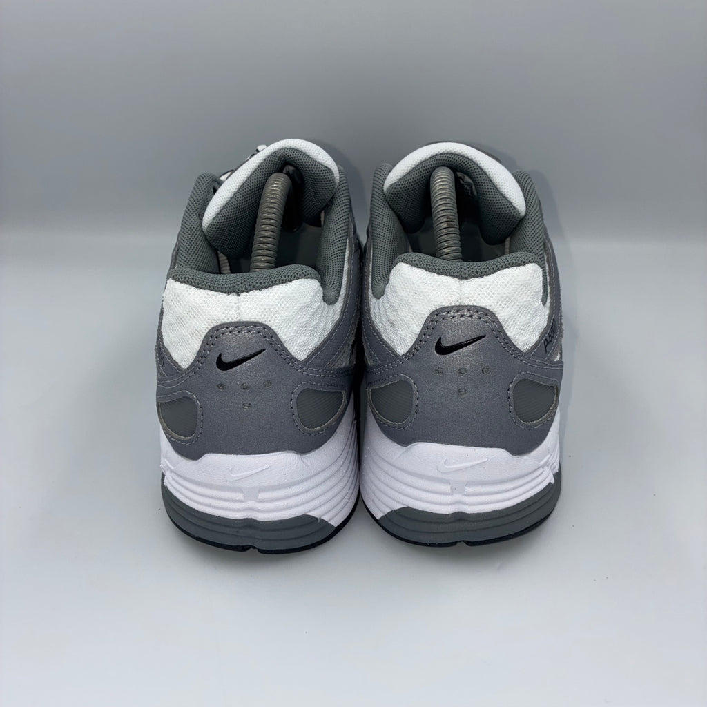 Nike P-6000 White / Black-Mtlc Cool Grey