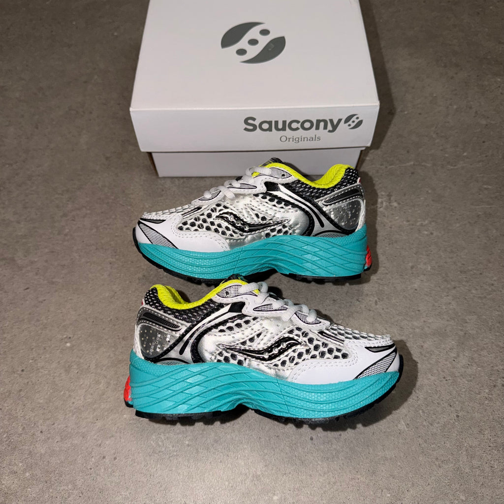 Saucony ProGrid Omni 9 Mutant Kidz – Silver / Mutant Toddler