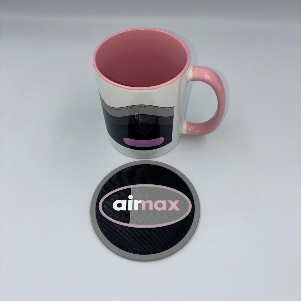 AIRMAX 95 INSPIRED MUG & COASTER - PINK FOAM