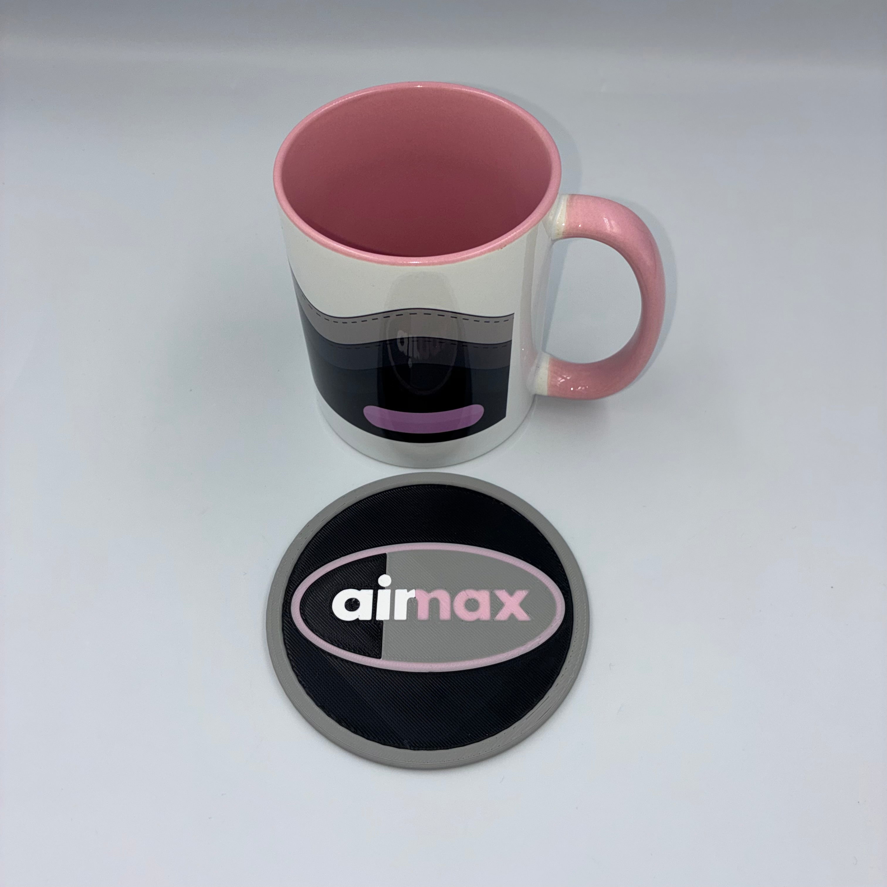AIRMAX 95 INSPIRED MUG & COASTER - PINK FOAM