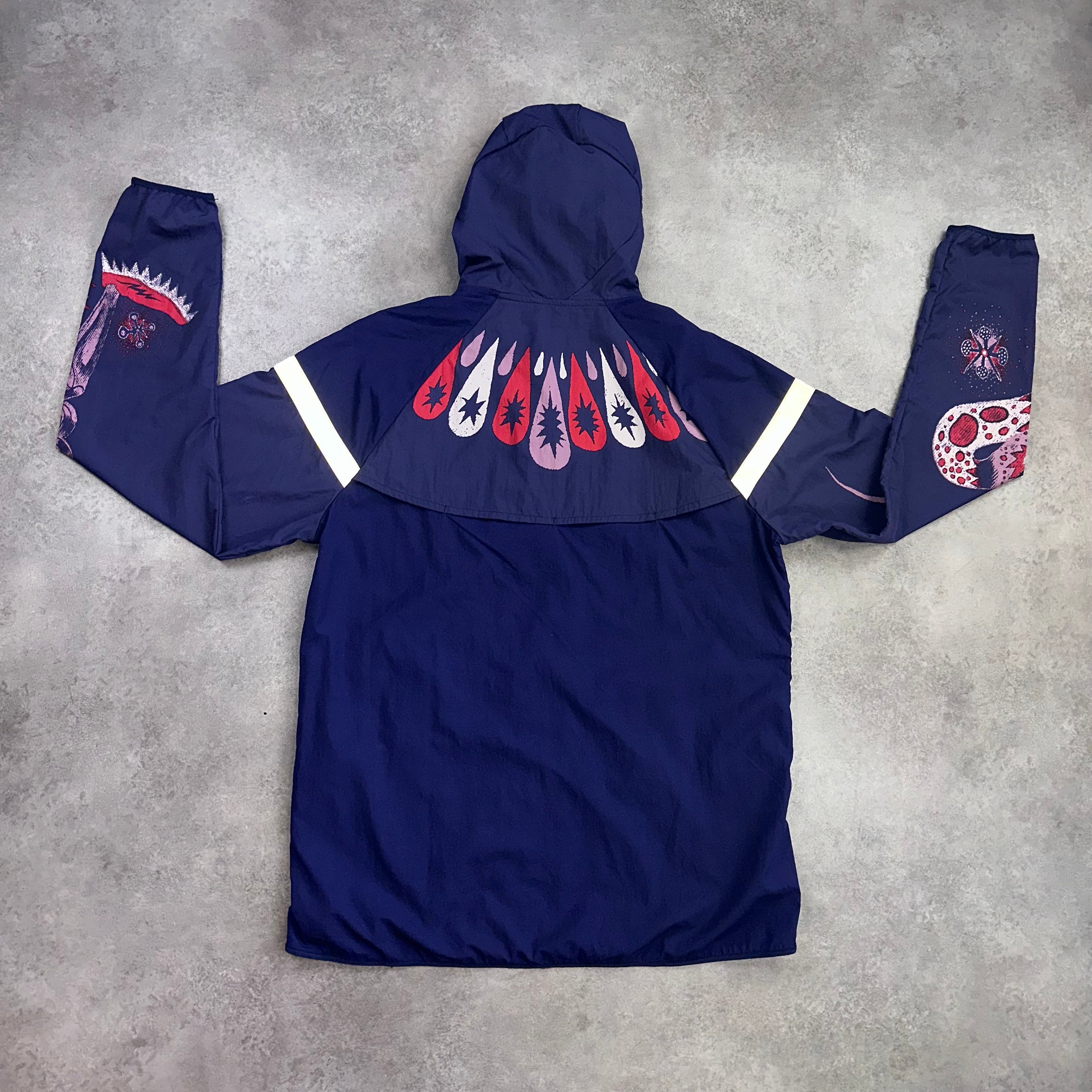 Nike “Dragon” Windbreaker Jacket Purple Asia Exclusive back view