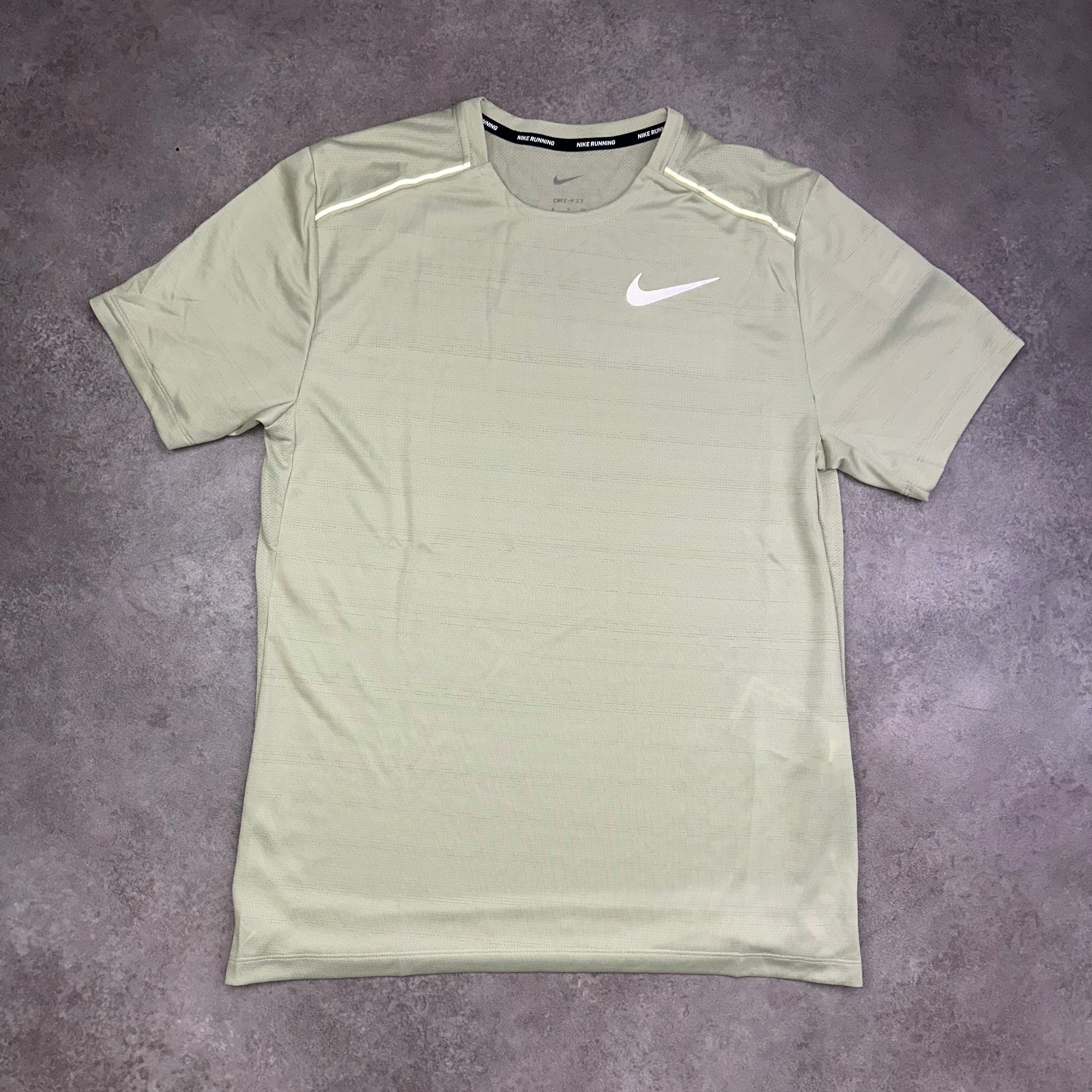 Nike Miler Light Olive front view