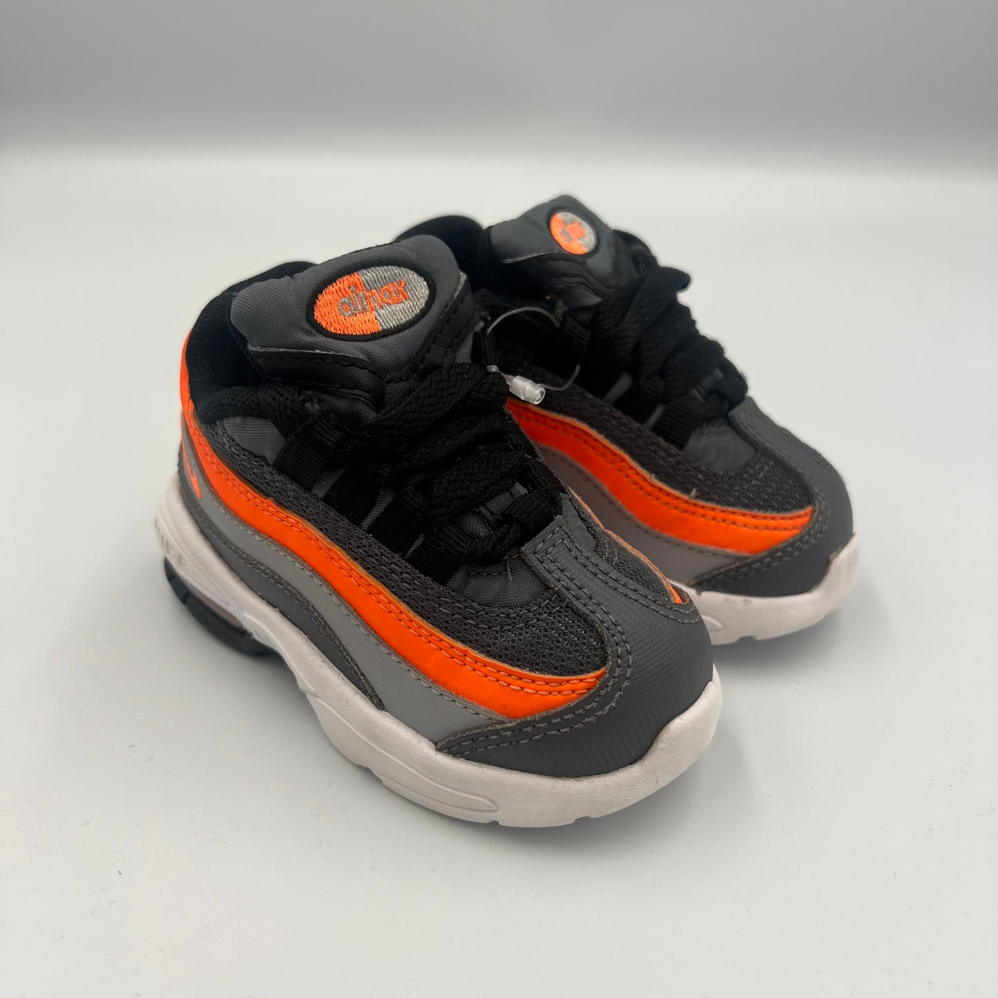 Nike Air Max 95 Grey / Black / Orange Toddlers