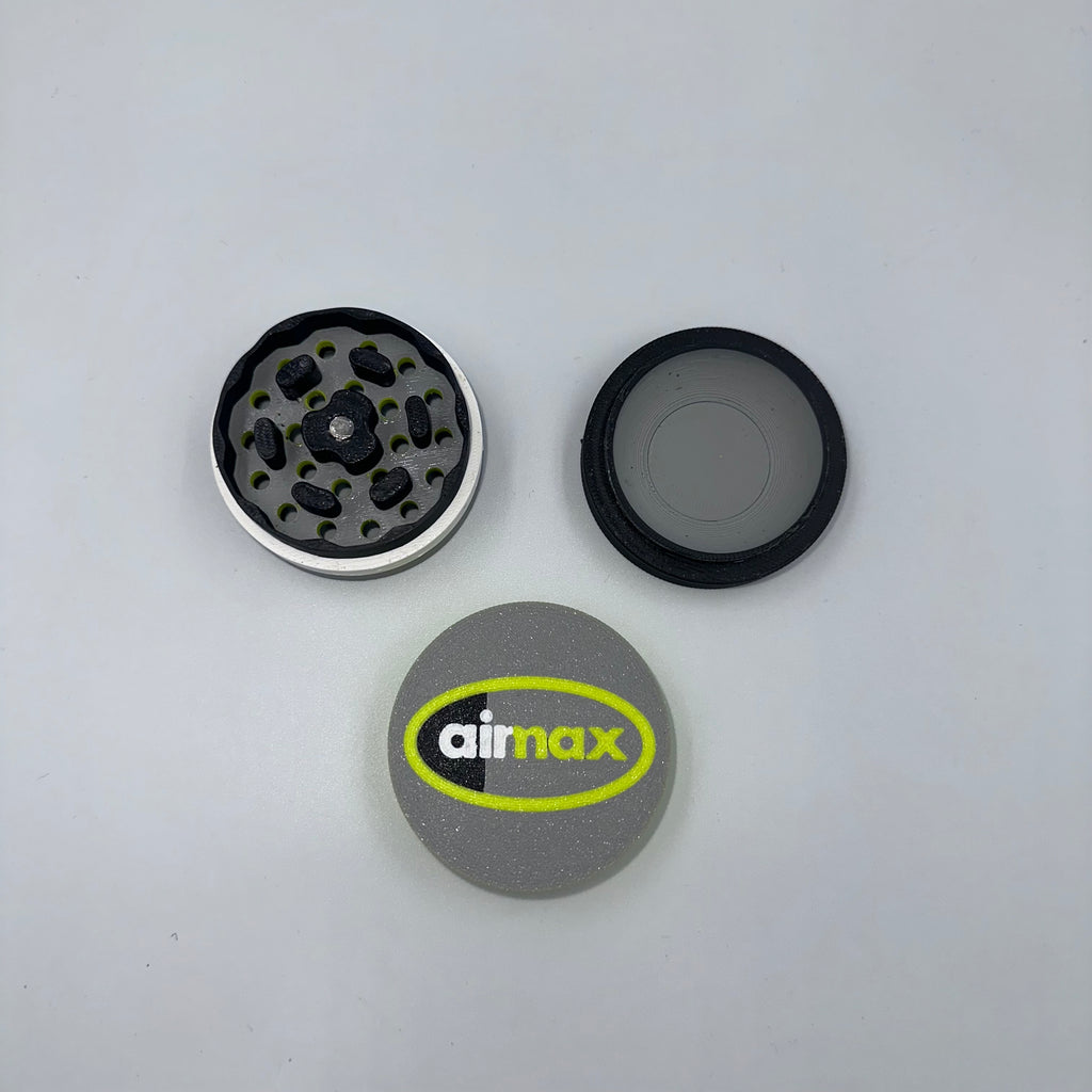 3D PRINTED AIRMAX INSPIRED HERB GRINDER - NEON