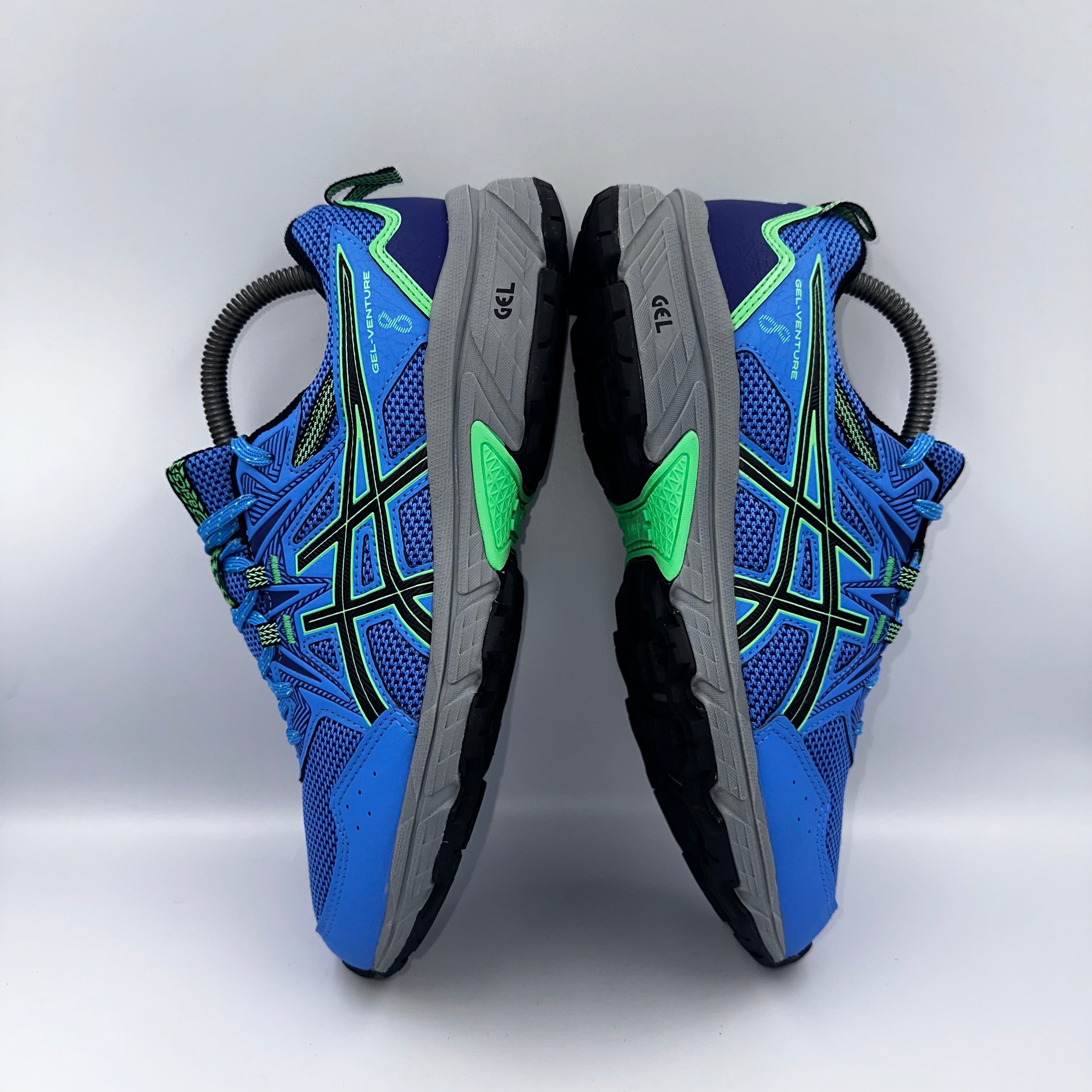 ASICS Gel Venture 8 Blue UK 7 side angle