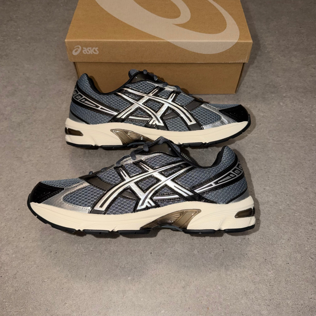 ASICS Gel-1130 Steel Grey / Black