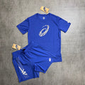 ASIC SS T-shirt & Icon Shorts Dark Cobalt