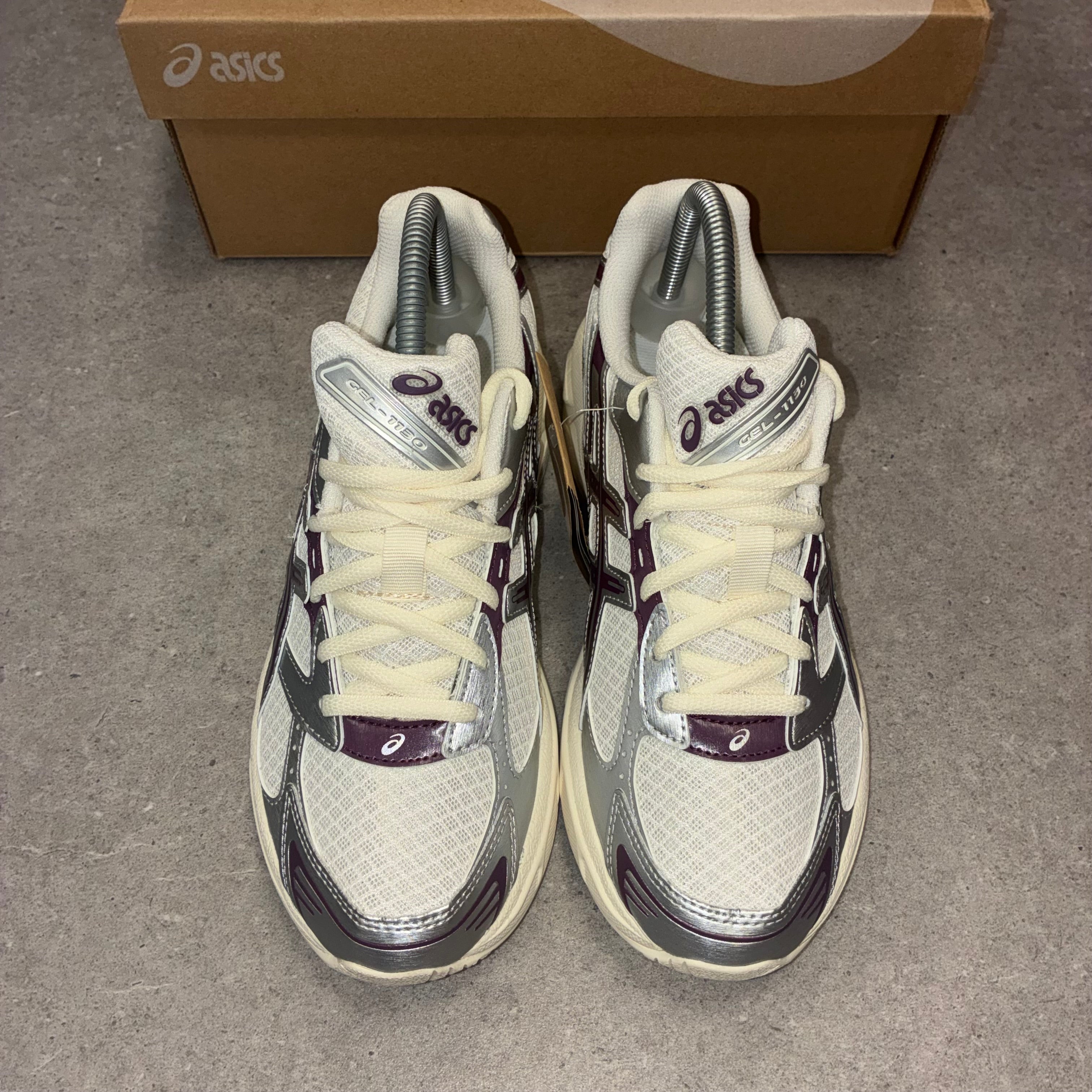 ASICS Gel-1130 White / Beniimo Purple 
