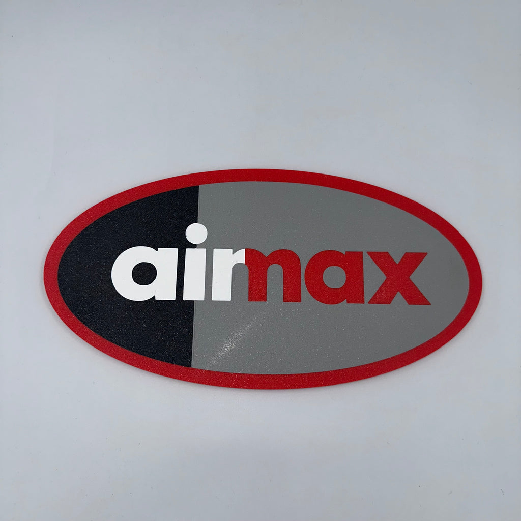 3D AIRMAX 110 SIGN SOLAR RED