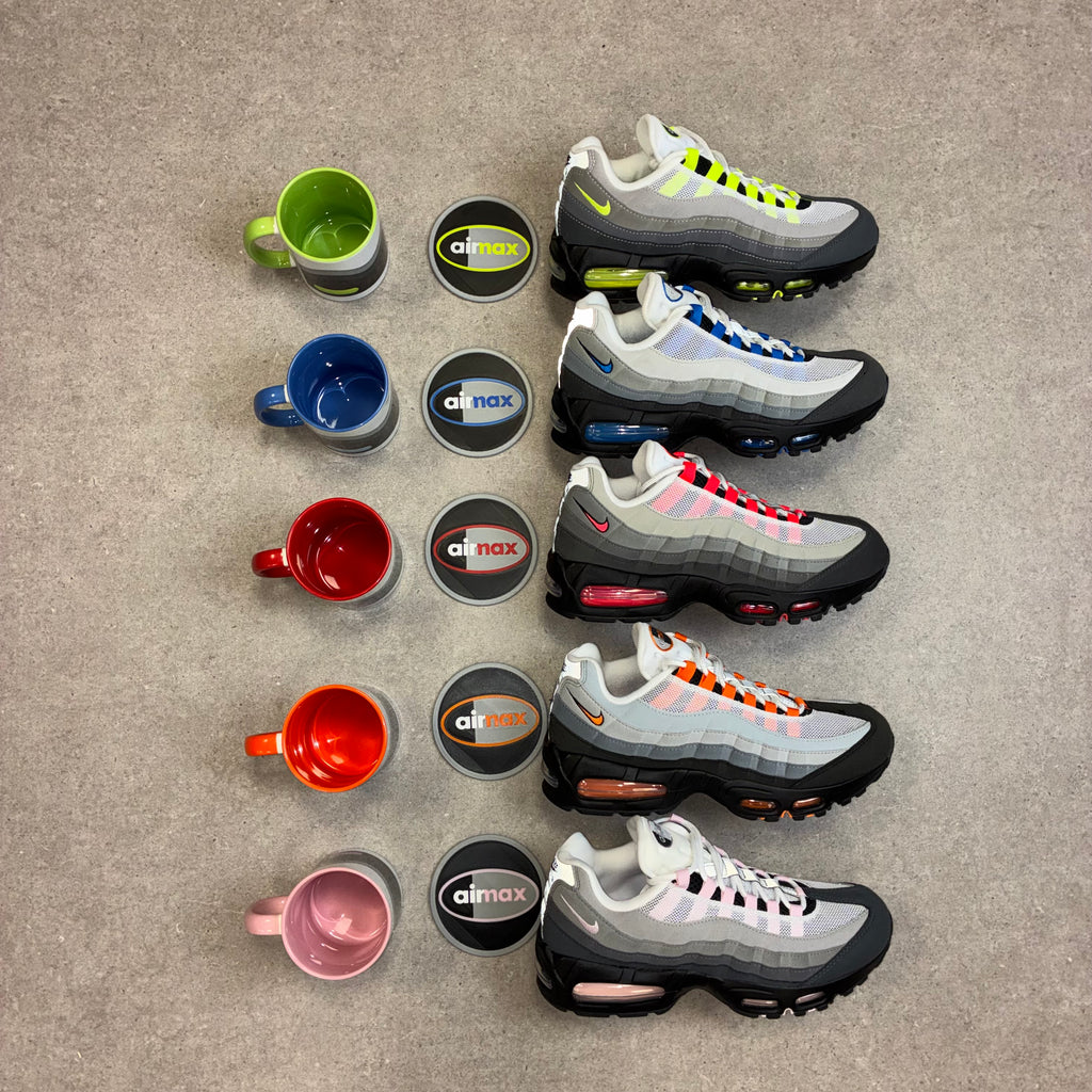 AIRMAX 95 INSPIRED MUG & COASTER - SPARK BLUE