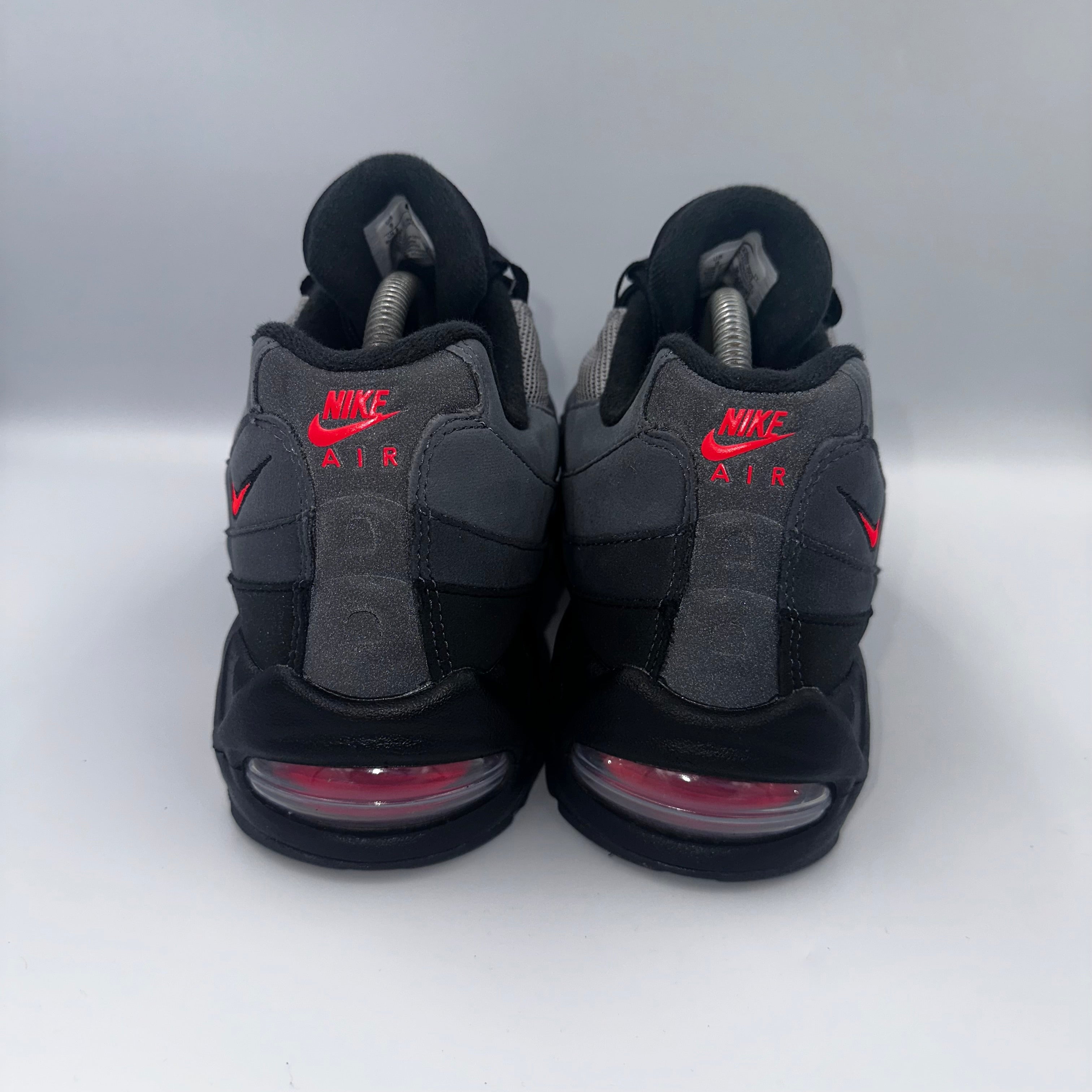 Nike Air Max 95 Bright Crimson “Dracula 2.0” "Big Bubble" outsole view