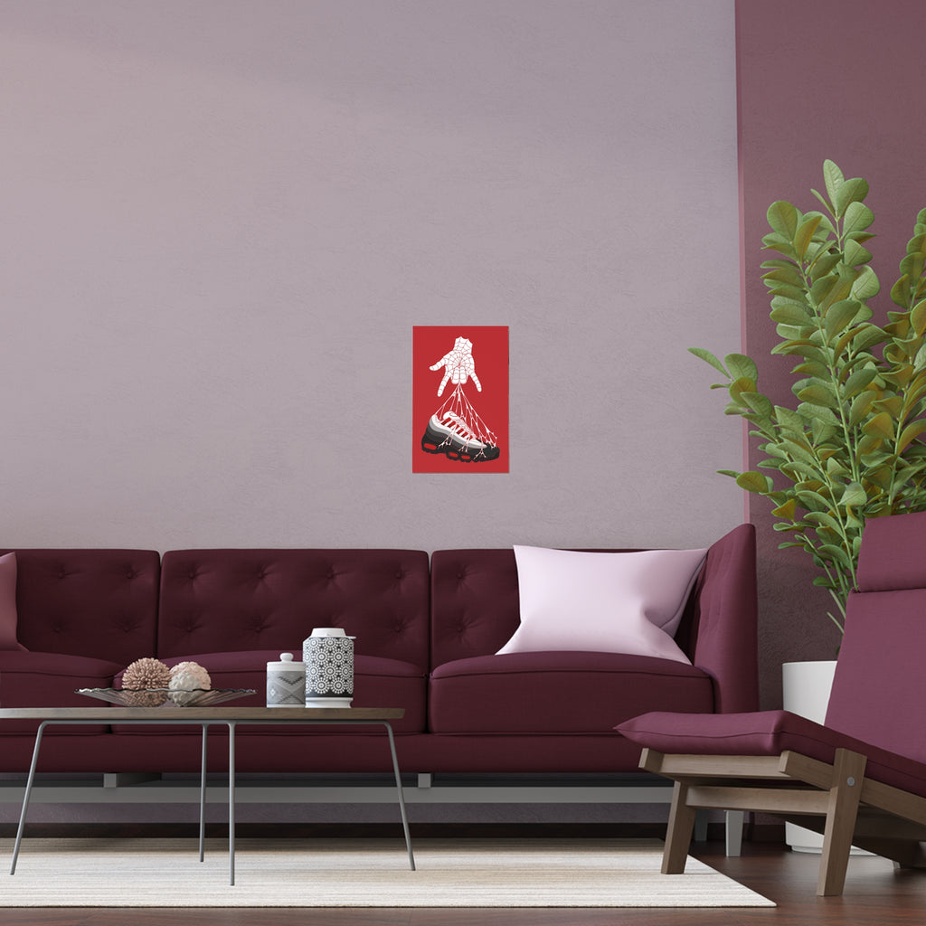 Air Max 95 Spiderweb A3 Poster - Vertical Wall Art Print