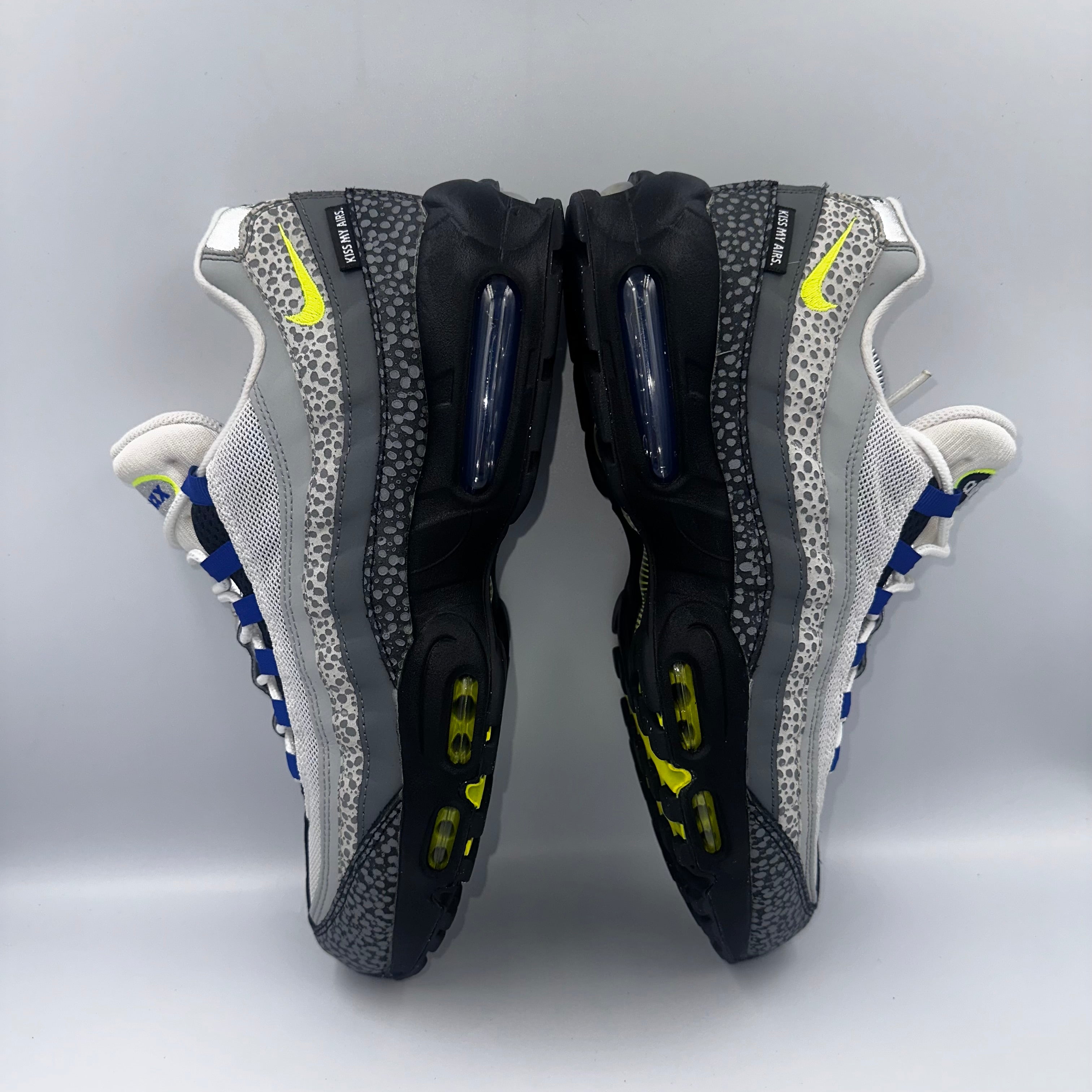Nike Air Max 95 Kiss My Airs UK 10.5 three-quarter front angle