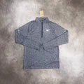 Nike Stride Half Zip Thunder Blue / Heather front view