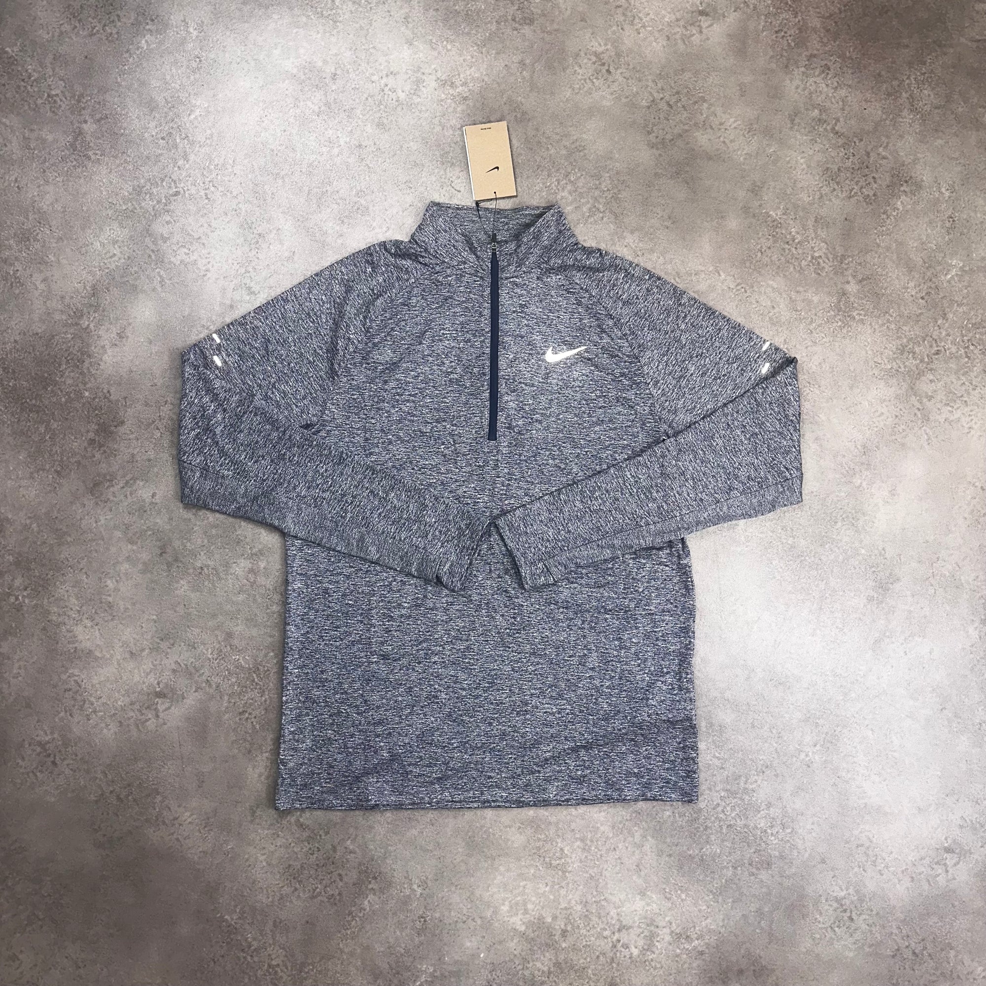 Nike Stride Half Zip Thunder Blue / Heather