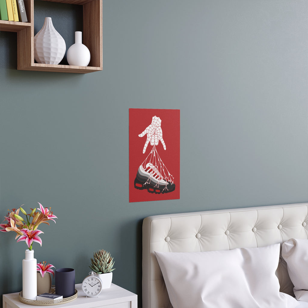 Air Max 95 Spiderweb A3 Poster - Vertical Wall Art Print