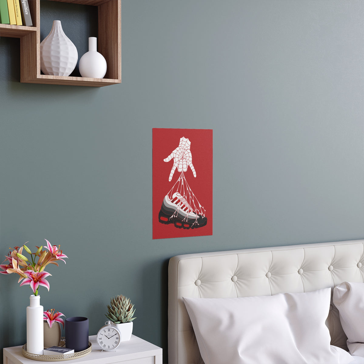 Air Max 95 Spiderweb A3 Poster - Vertical Wall Art Print