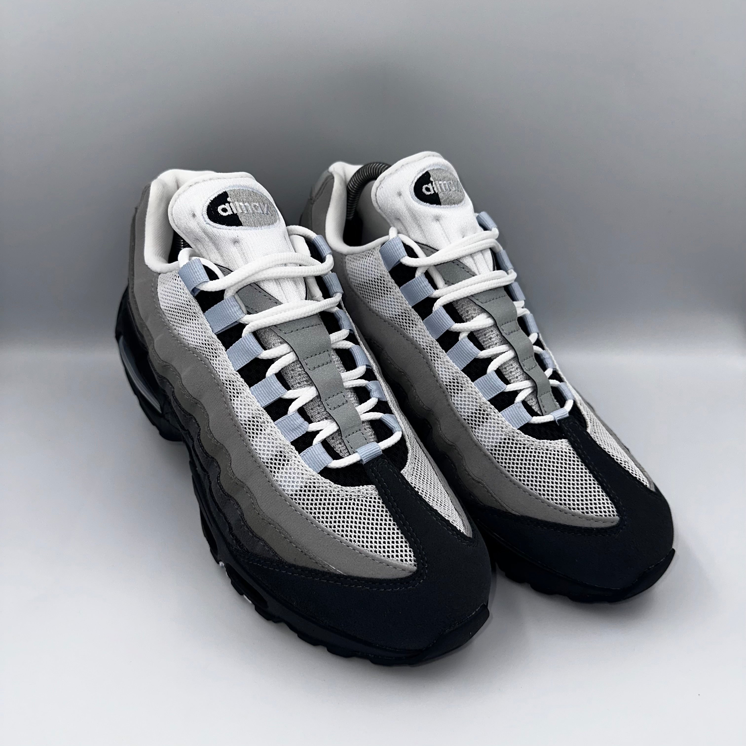 Nike Air Max 95 OG Blue Tint 2025 “Big Bubble” lateral side profile