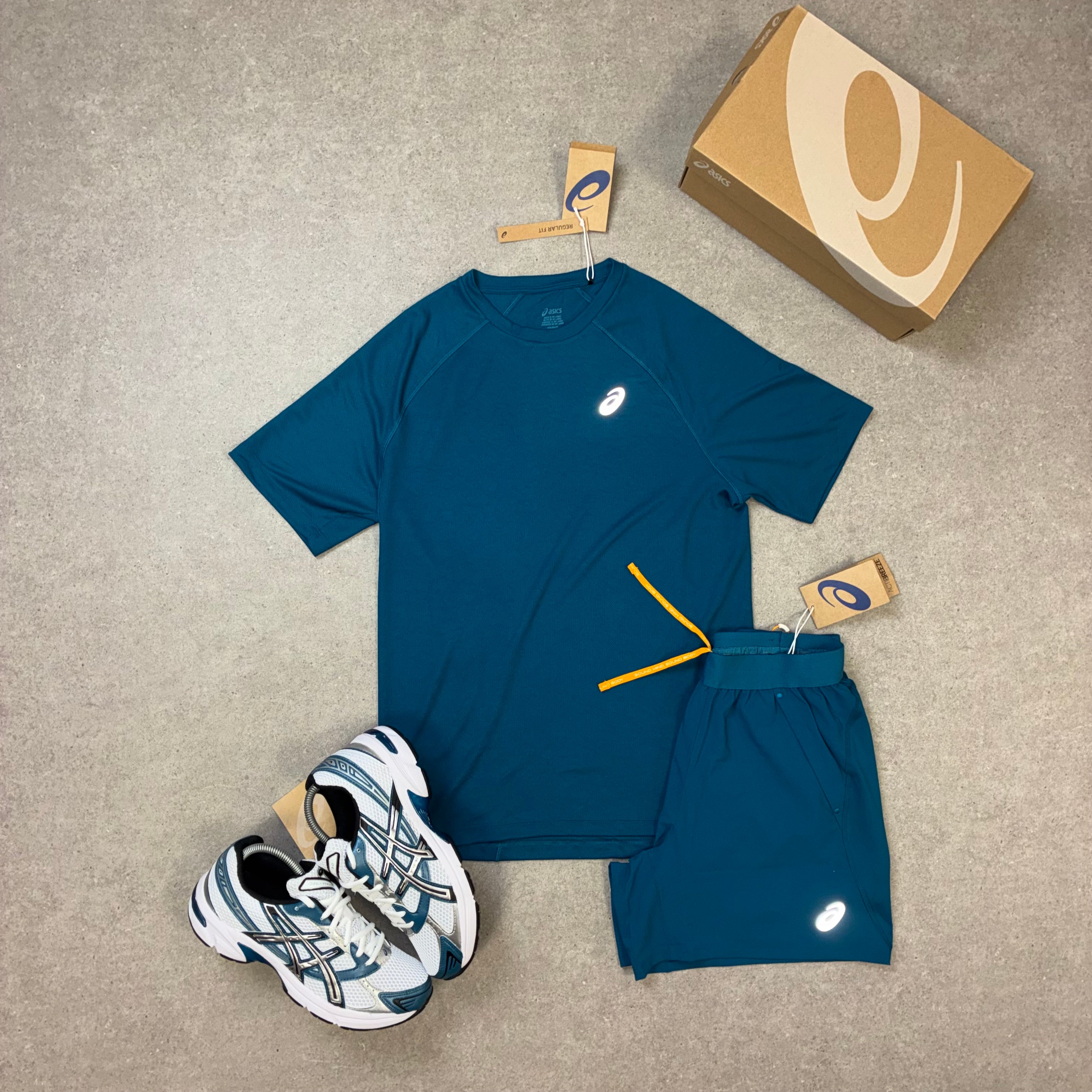 ASICS Sport Run Set Dark Teal