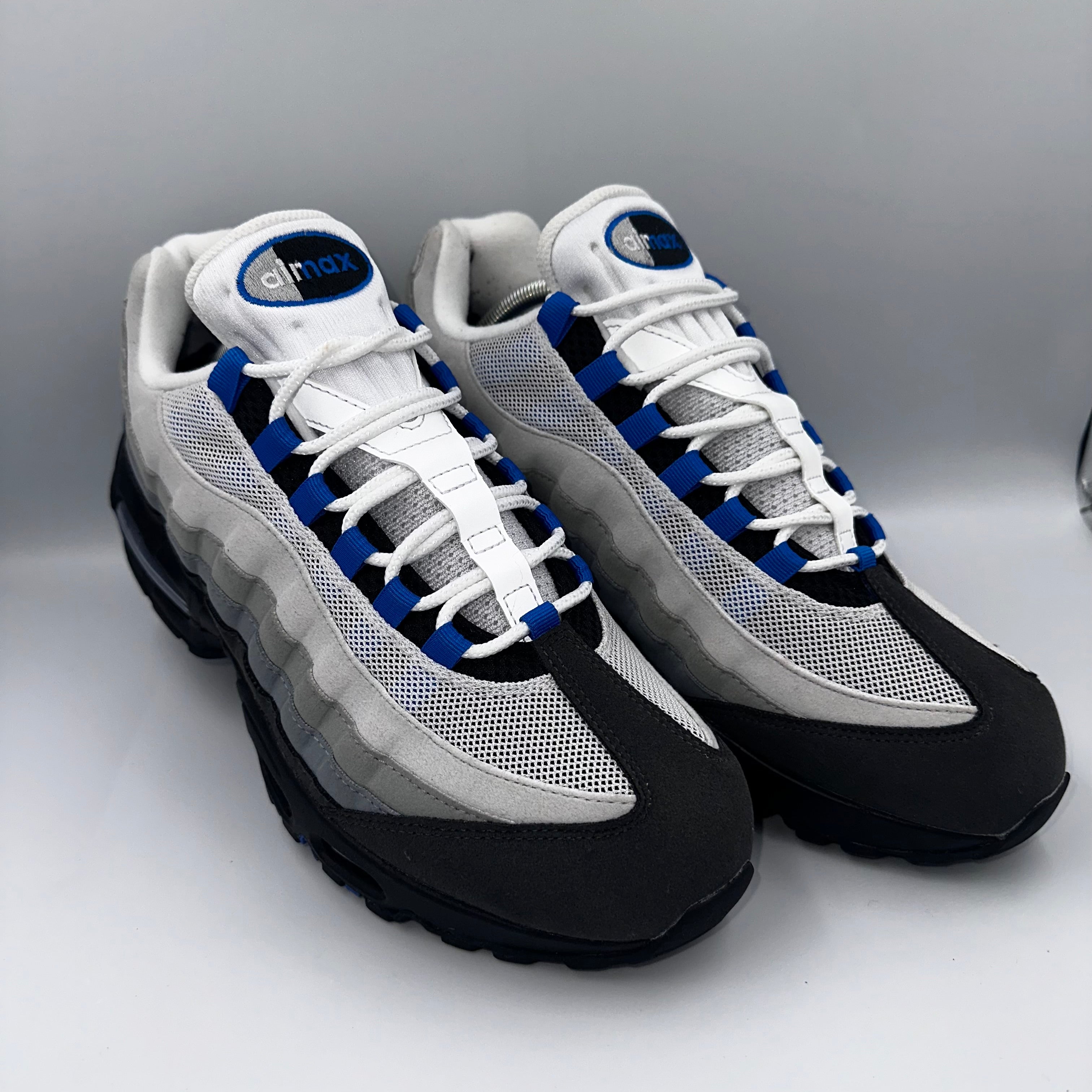 靴 nike air max 95 big bubble blue spark Nike Air Max 95 OG Spark Blue 2025 “Big Bubble” – Wirral Webs