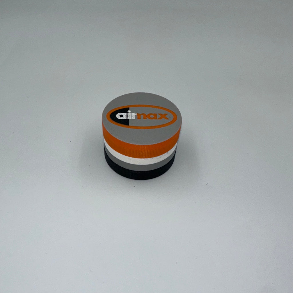 3D PRINTED AIRMAX INSPIRED HERB GRINDER - MANDARIN