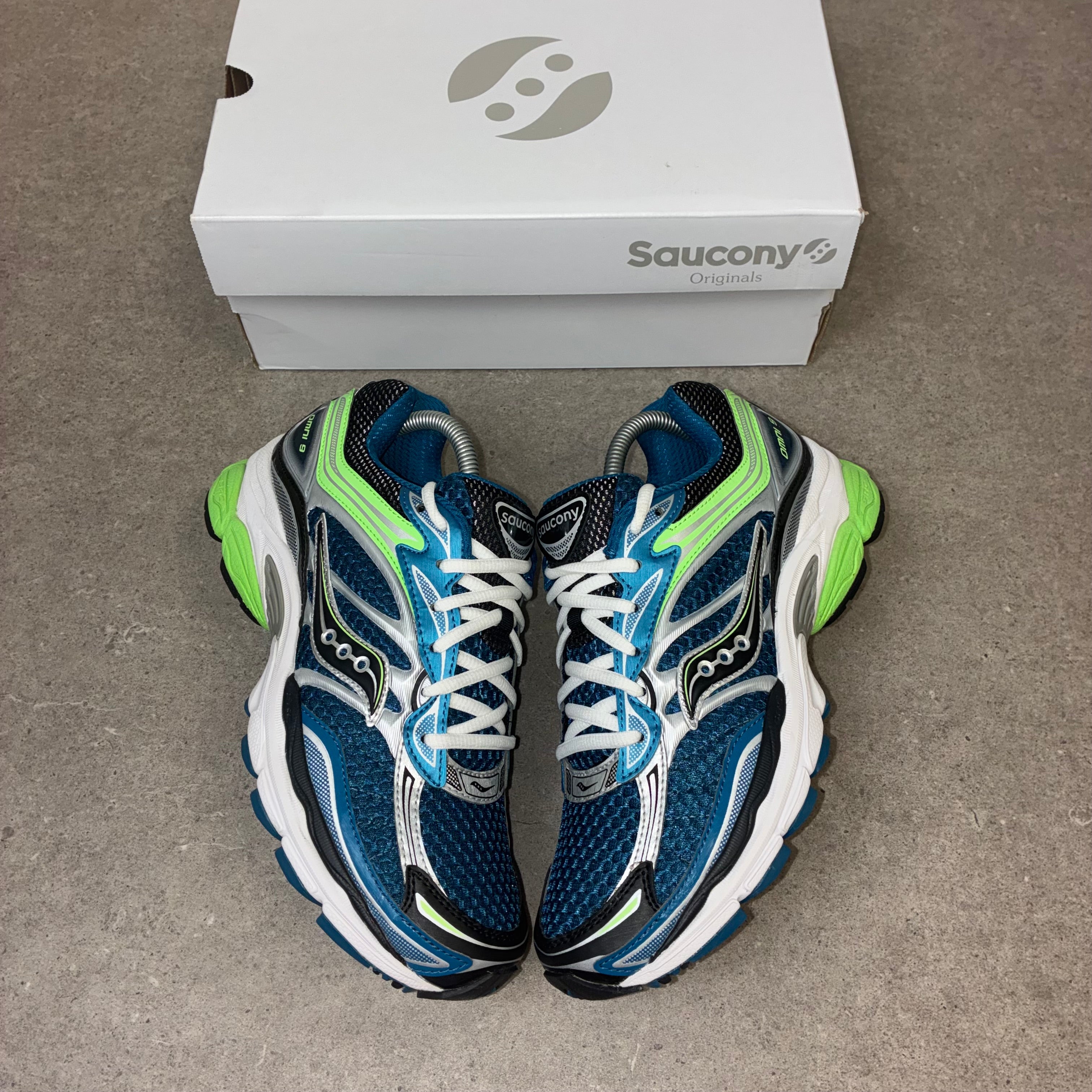 Saucony ProGrid Omni 9 Blue /Lime
