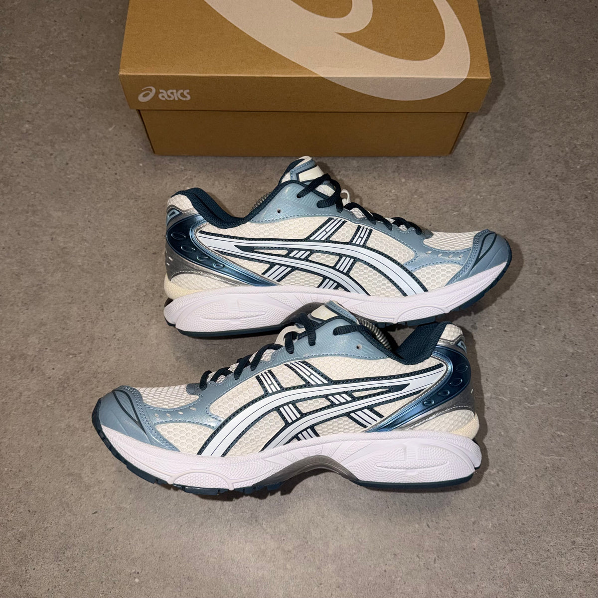 ASICS Gel-Kayano Cream / Raw Indigo