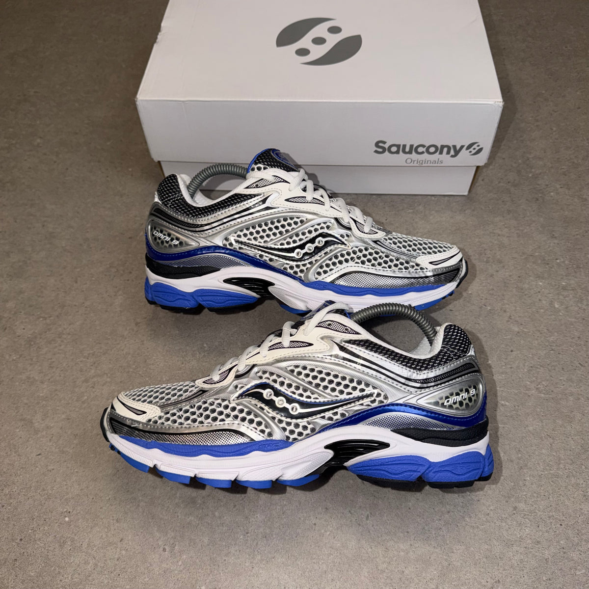 Saucony ProGrid Omni 9 Silver / Blue – S70739-2
