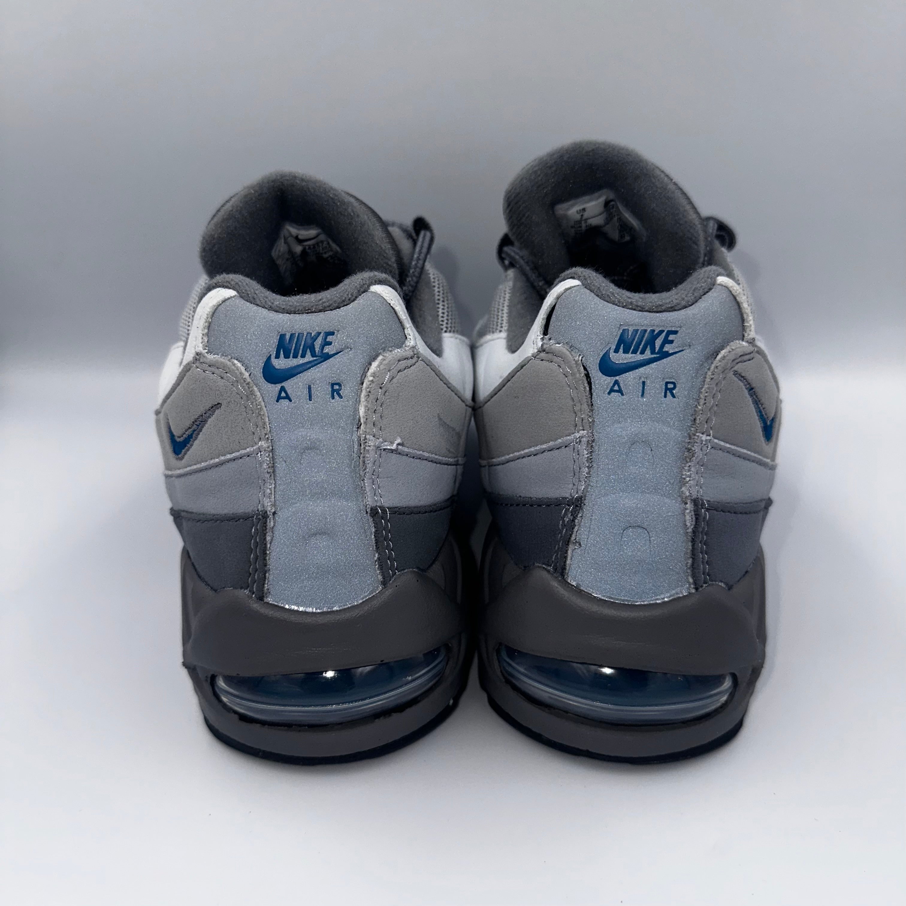 Nike Air Max 95 Smoke Grey / Green Abyss “Big Bubble" UK 6 outsole view