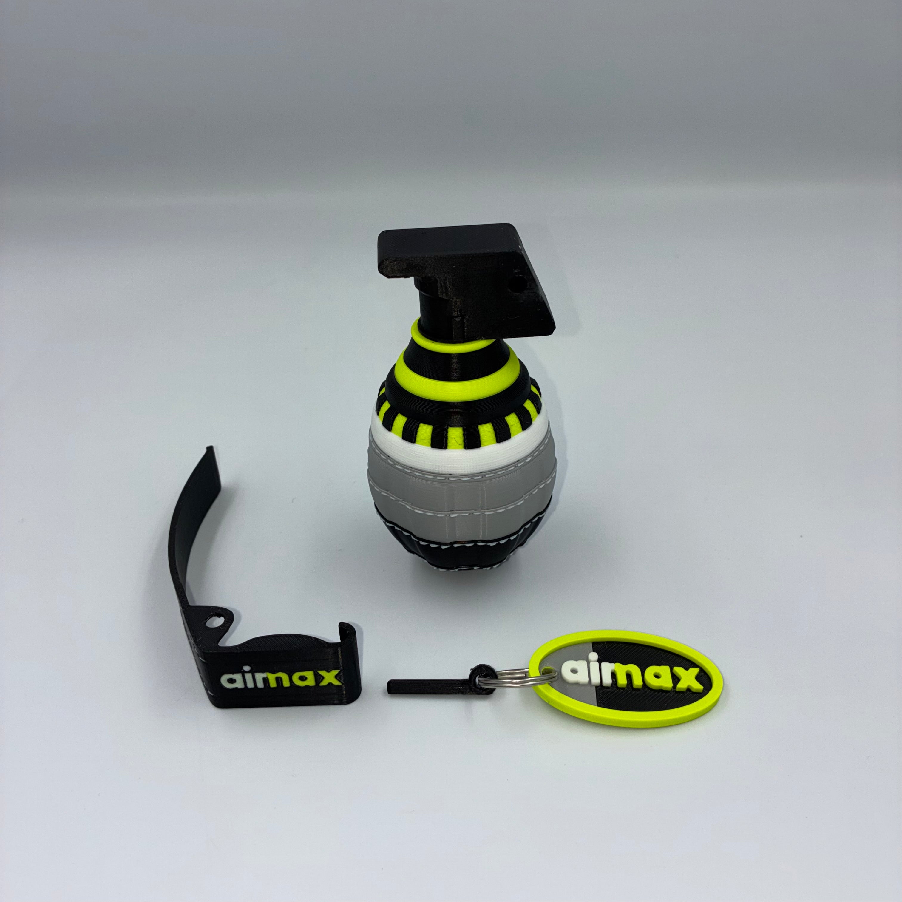 3D AIRMAX INSPIRED GRENADE - NEON