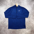 Nike Half Zip Game Royal front view