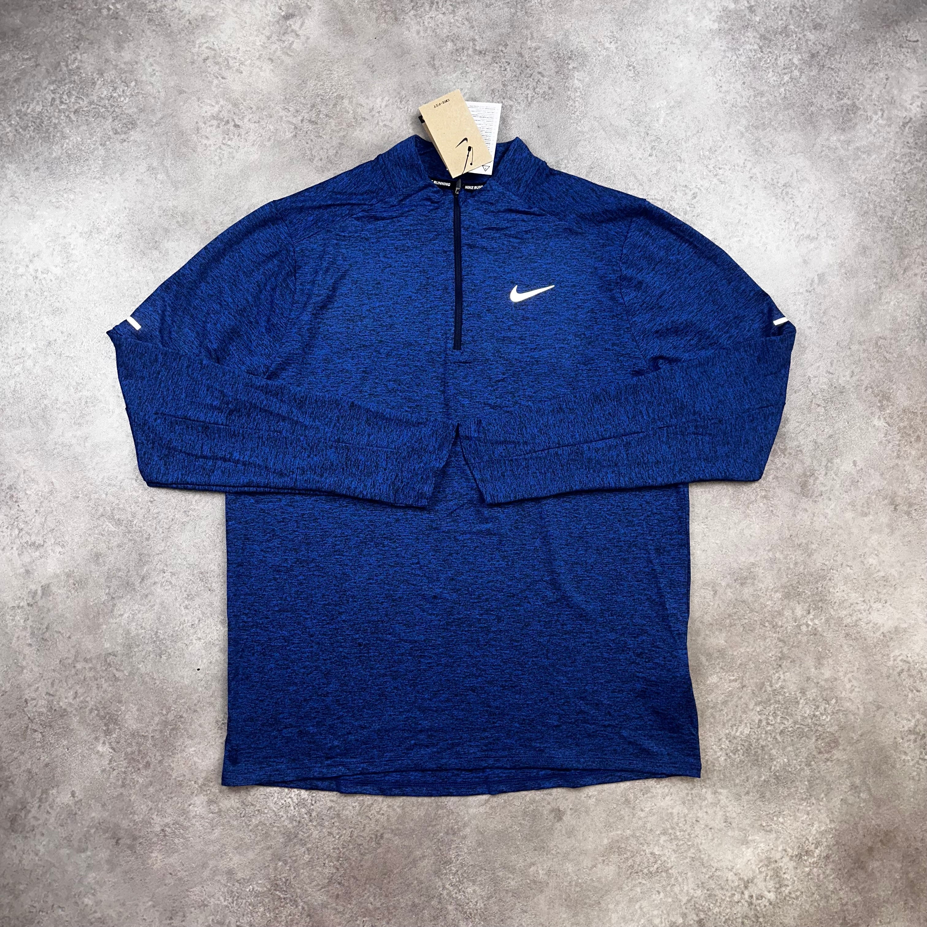 Nike Half Zip Game Royal front view