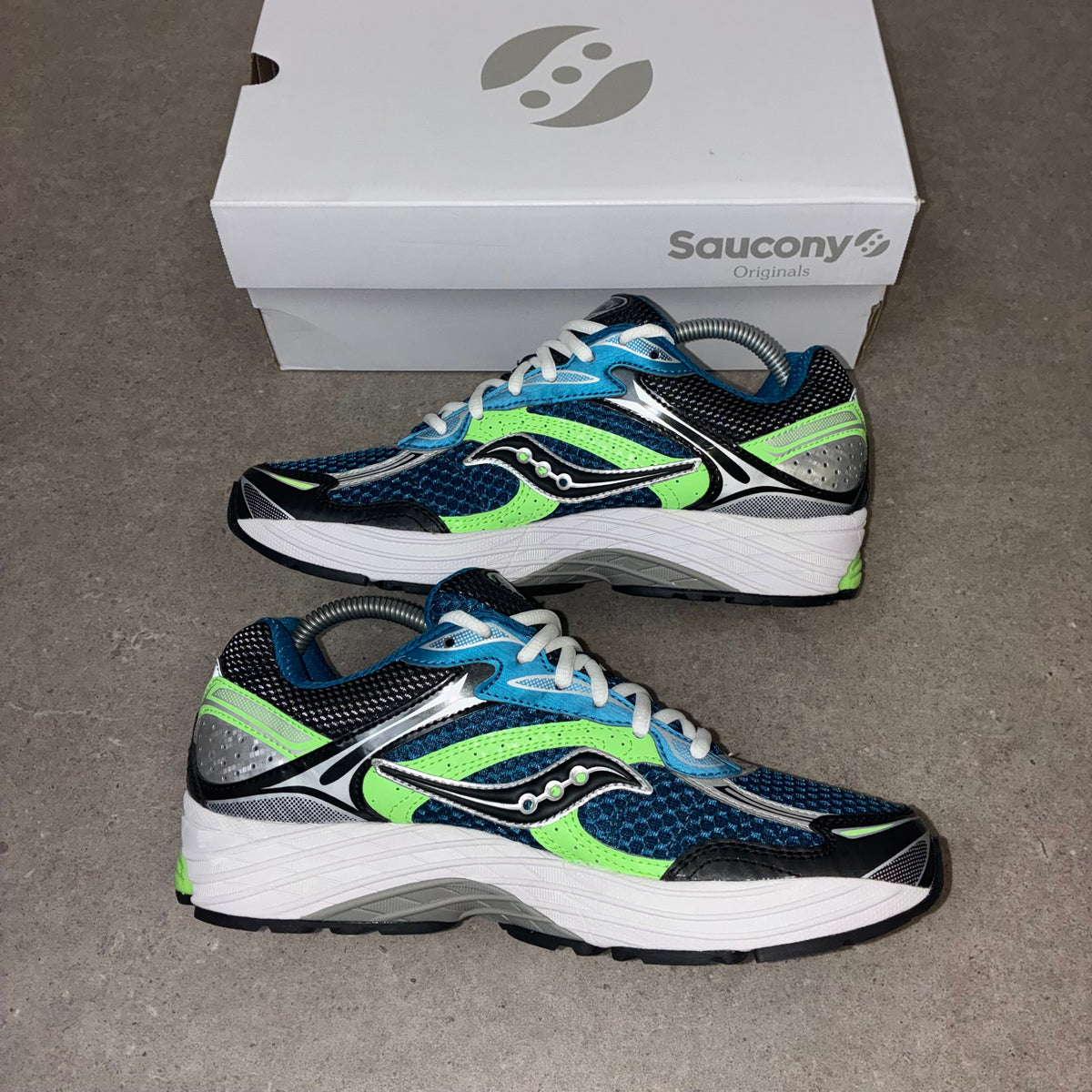 Saucony ProGrid Omni 9 Blue /Lime