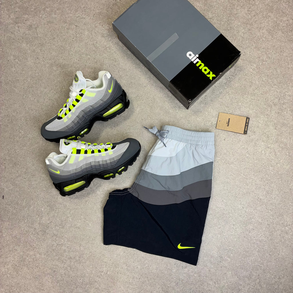 Nike AM95 Swim Shorts - Neon
