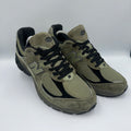 New Balance 2002R Khaki lateral side profile