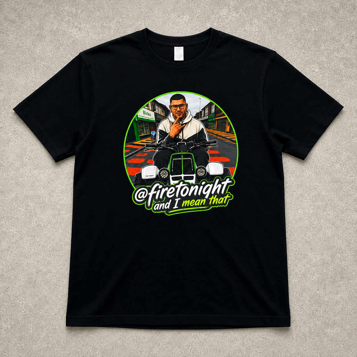Fire Tonight T-shirt - Black