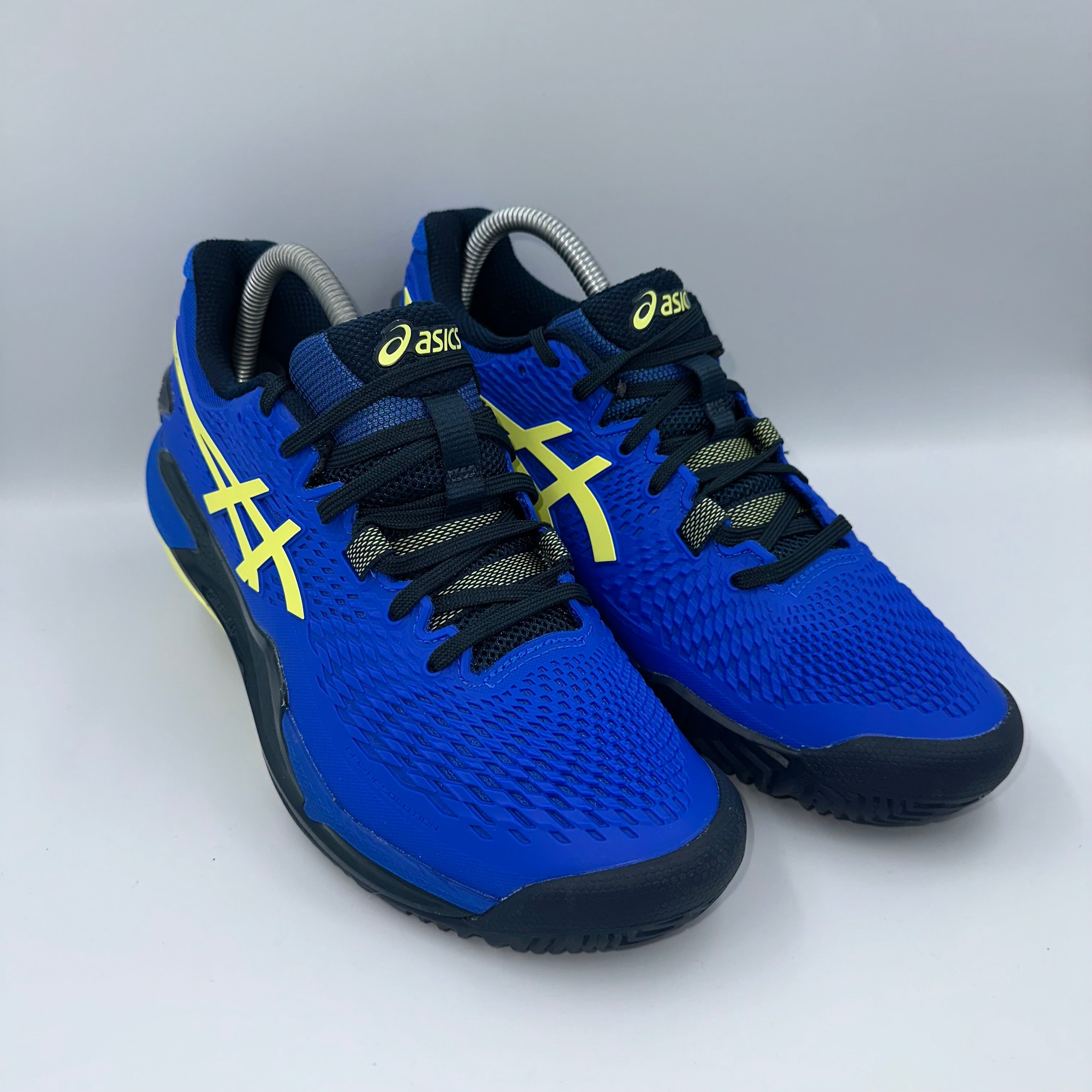 ASICS Gel-Resolution 9 Padel Illusion Blue / Yellow UK 6.5