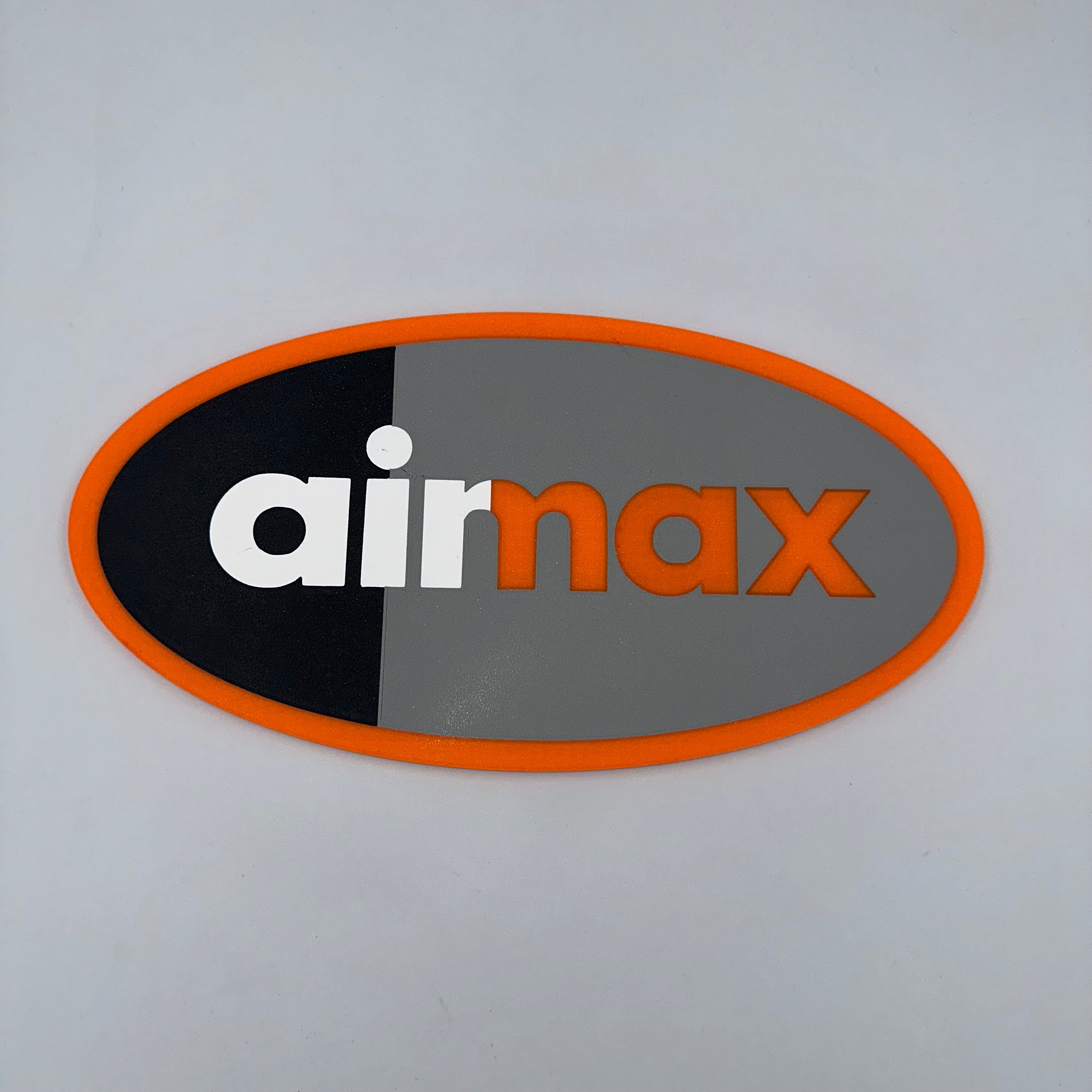 3D AIRMAX 110 SIGN MANDARIN